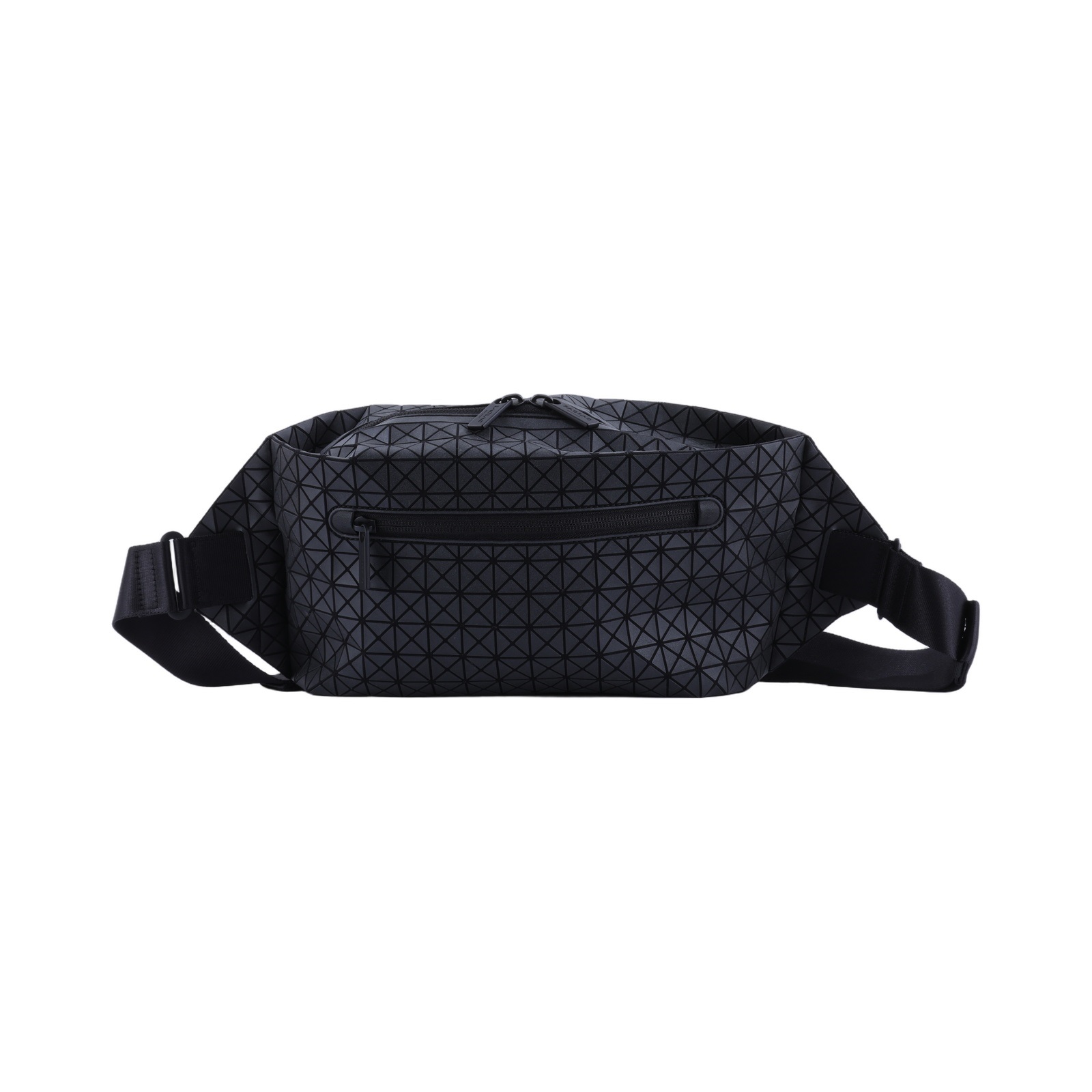 三宅一生 ISSEY MIYAKE BAOBAO 斜背包 胸包 BB52-AG141 黑幾何腰包 無附屬品