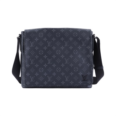 路易威登 LOUIS VUITTON District MM 肩背包 M44001 黑原花DISTRICT MM 購買證明