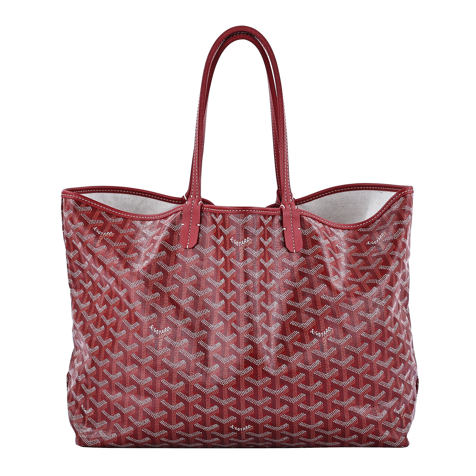 高雅德 GOYARD Saint Louis PM Bag 托特包 STLOUIPMLTY 紅色Saint Louis PM 防塵袋/內袋