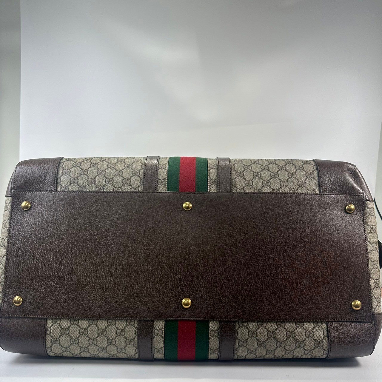 古馳 GUCCI Savoy 大型 旅行袋 724567 GG紋行李袋 防塵袋/背帶/鎖組/行李吊牌