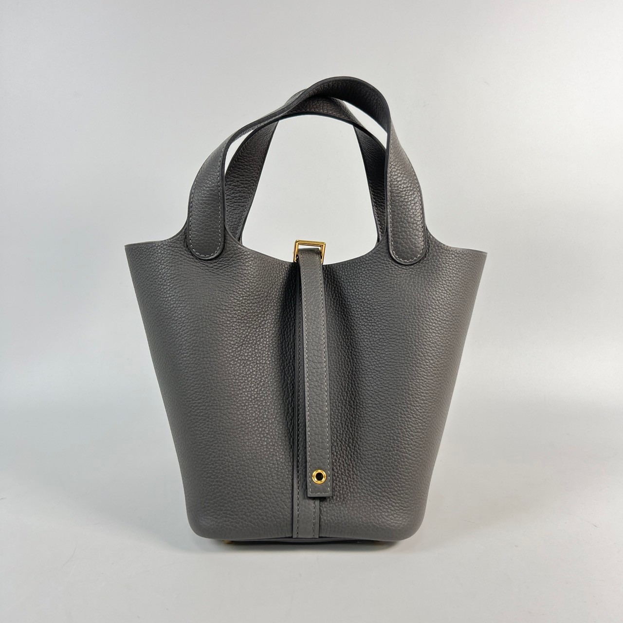 愛馬仕 Hermès Picotin Lock 18 菜籃子包 PT18 U刻 石墨灰PICOTIN18 原廠盒子/DUSTBAG