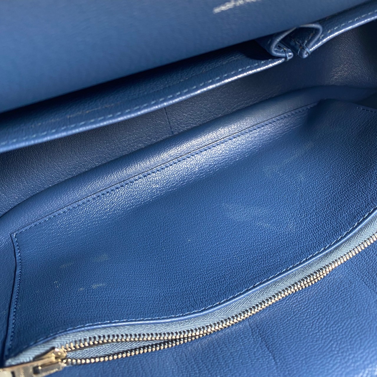 愛馬仕 Hermès Jypsiere 吉普賽包 31 JY31 A刻 灰拚藍JYPSIERE31 防塵袋
