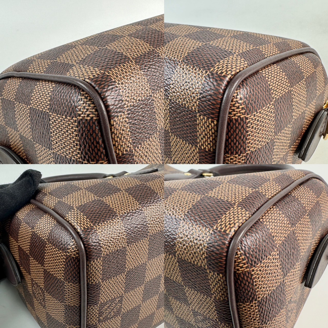 路易威登 LOUIS VUITTON Speedy Bandoulière 20 棕棋盤 手提 斜背 波士頓包 N40489 晶片款  原廠盒子/防塵袋/購買證明