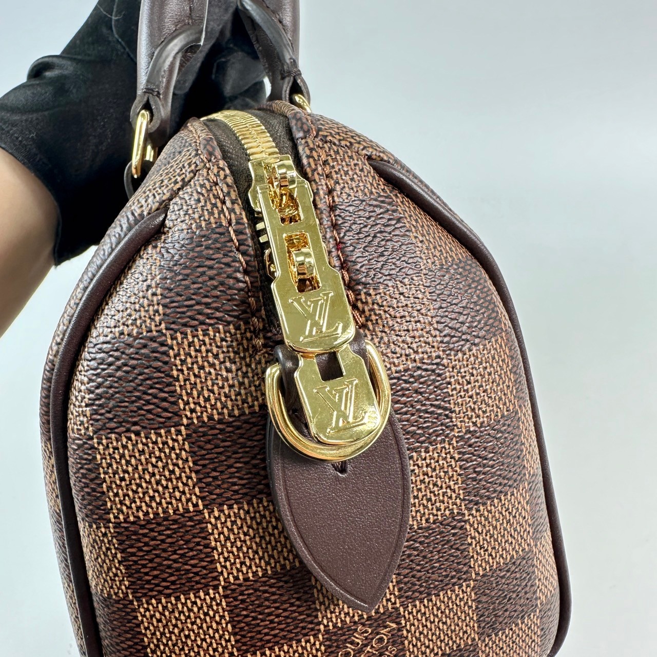 路易威登 LOUIS VUITTON Speedy Bandoulière 20 棕棋盤 手提 斜背 波士頓包 N40489 晶片款  原廠盒子/防塵袋/購買證明