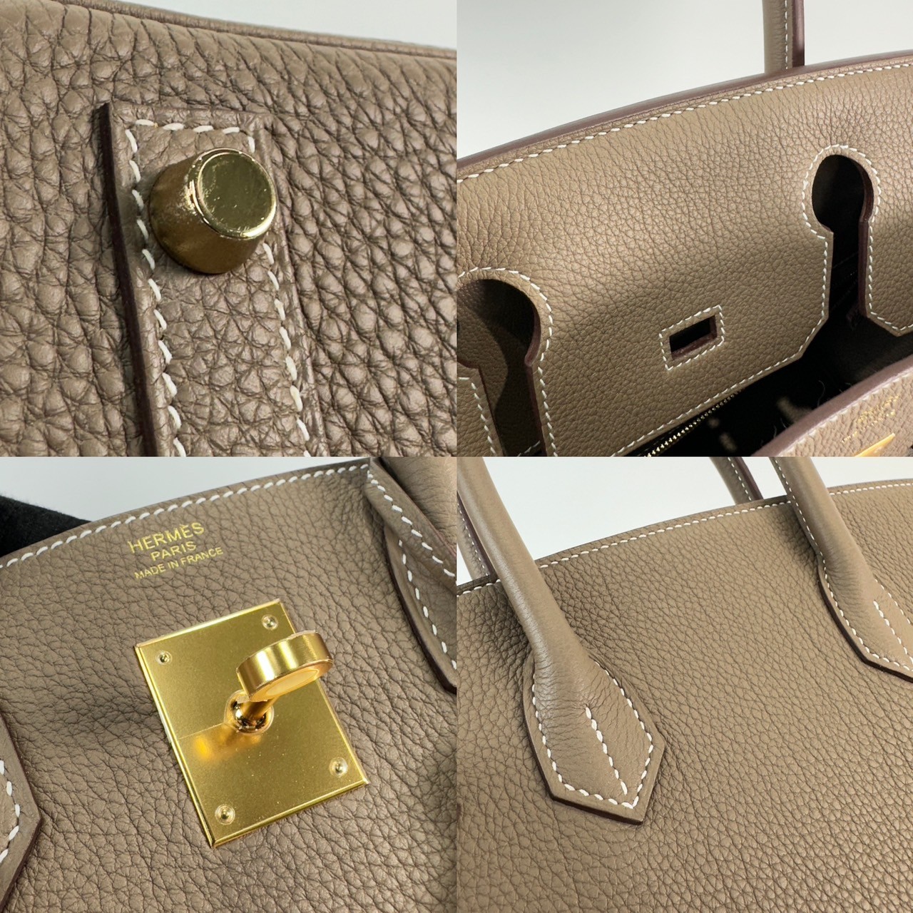 愛馬仕 Hermès Birkin Bag 柏金包 30 BK30 WPY514CI 大象灰BIRKIN30 原廠盒子/防塵袋/購買證明/鎖組