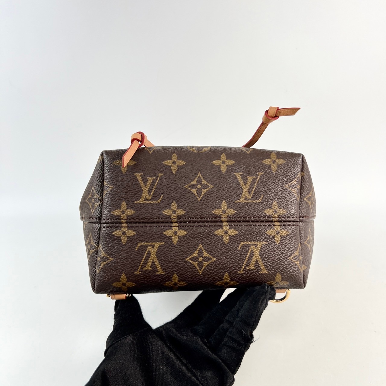 路易威登 LOUIS VUITTON Montsouris BB 經典帆布 後背包 M45502 原花MONTSOURIS BB