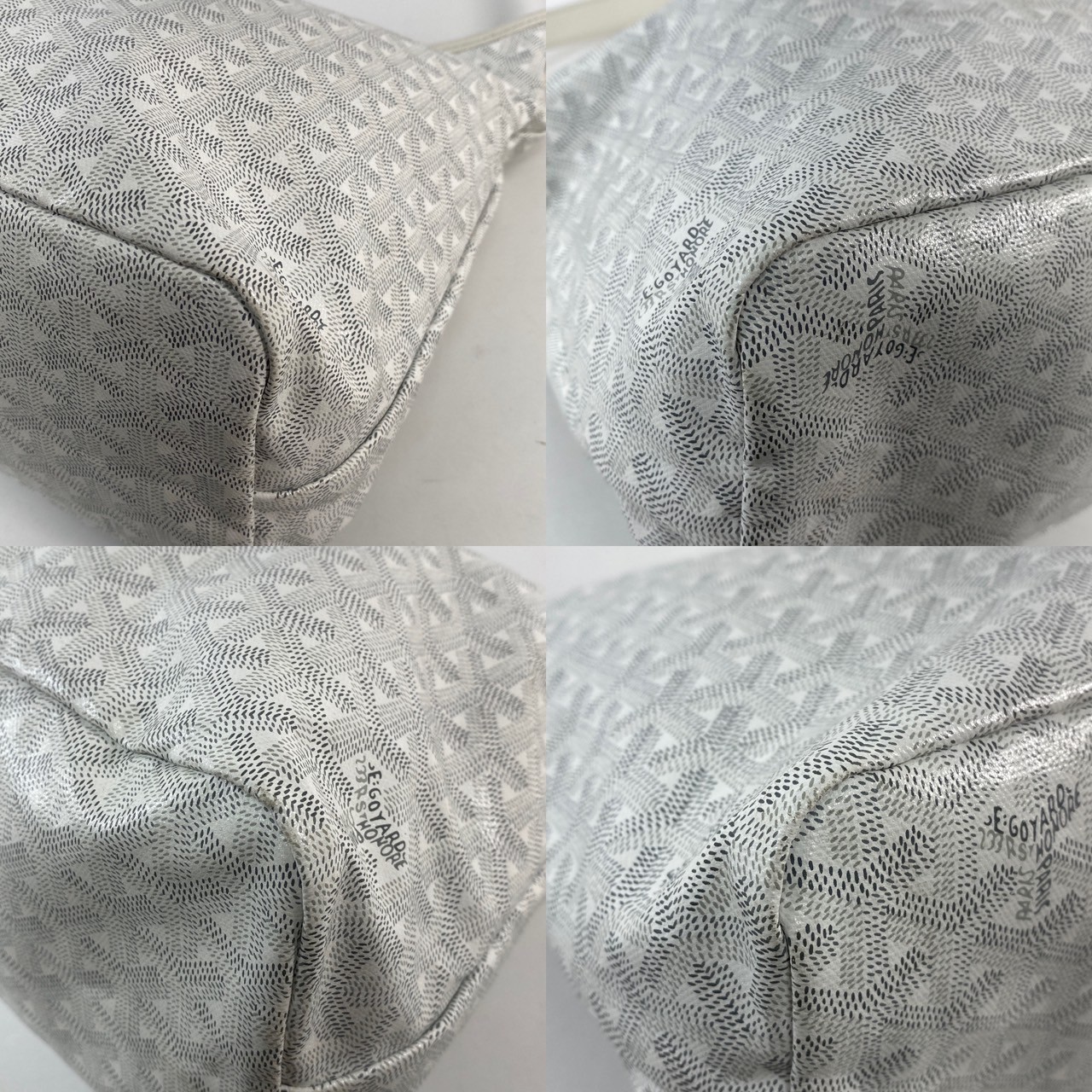 高雅德 GOYARD Bohème Hobo Bag PM 托特包 BOHEMEPMLTY 白HOBO BOHEME PM 防塵袋/購買證明