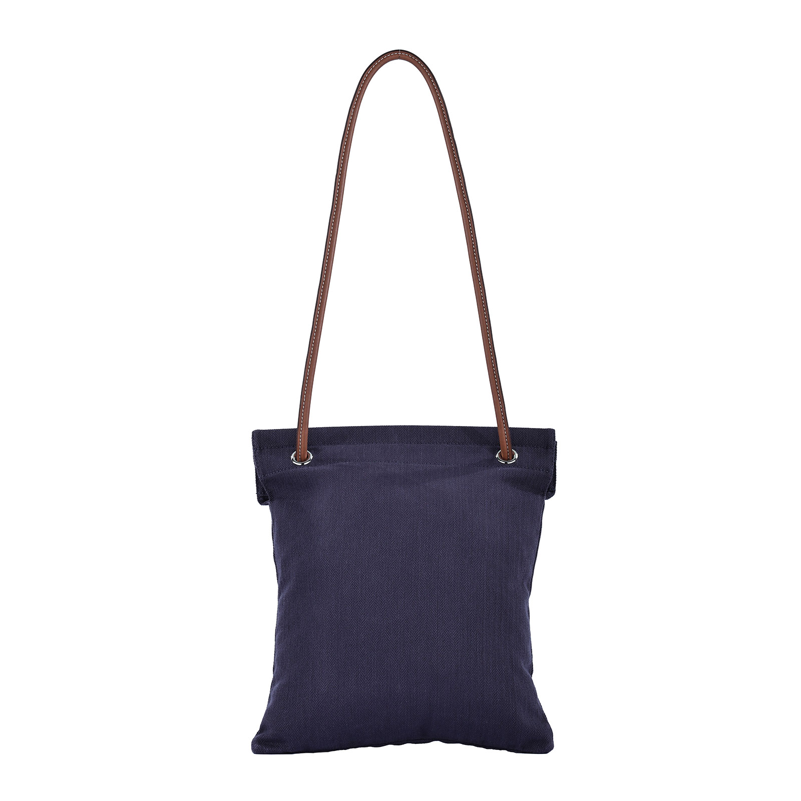愛馬仕 Hermès Aline Mini 扁包 ALINMI U刻 藍Aline帆布包 無附屬品