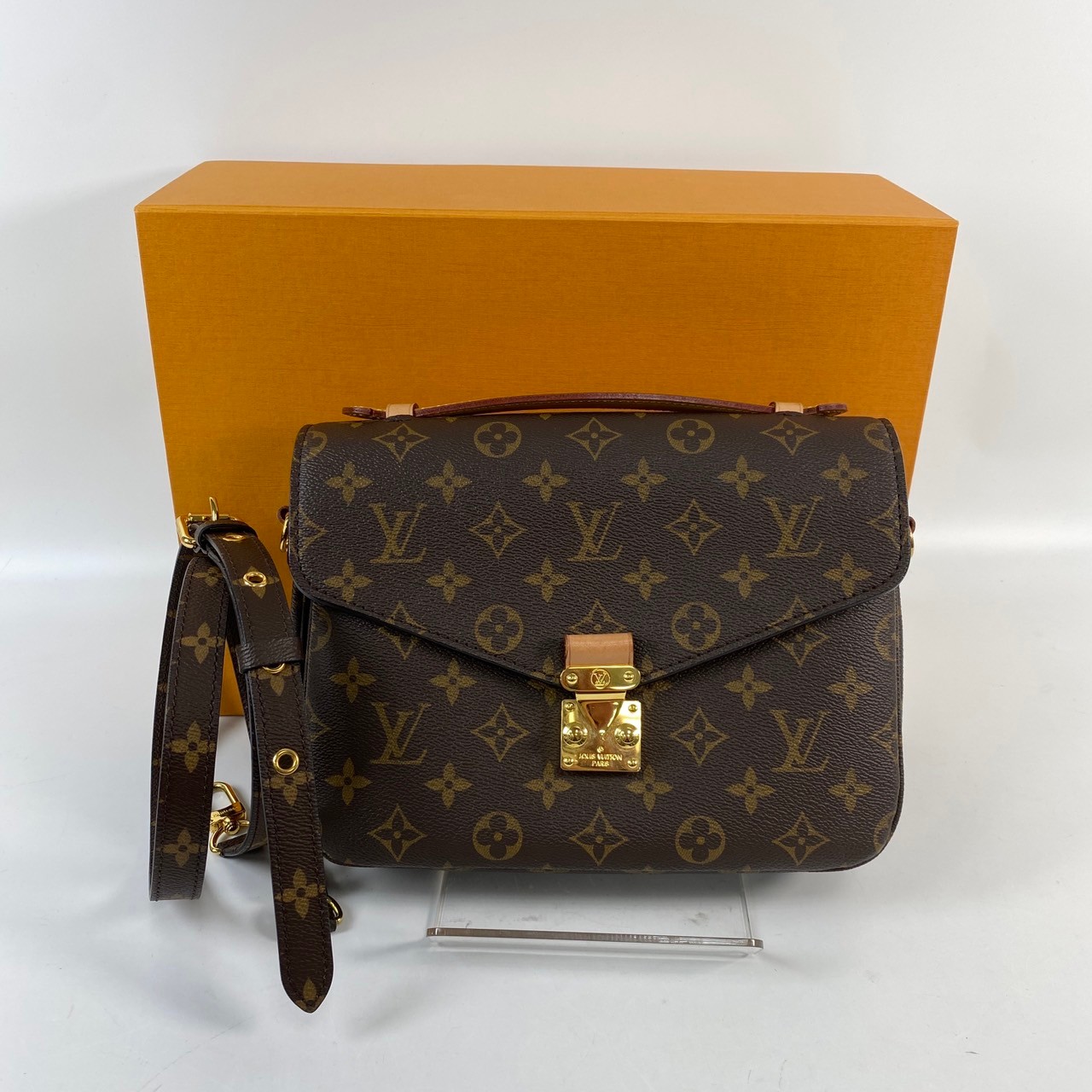 路易威登 LOUIS VUITTON Metis 經典帆布 手提 斜背 郵差包 M40780 原花郵差包 原廠盒子/防塵袋