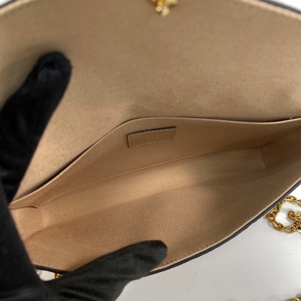 路易威登 LOUIS VUITTON Pochette Félicie 鏈條包 M62299  原廠盒子/防塵袋 /購買證明