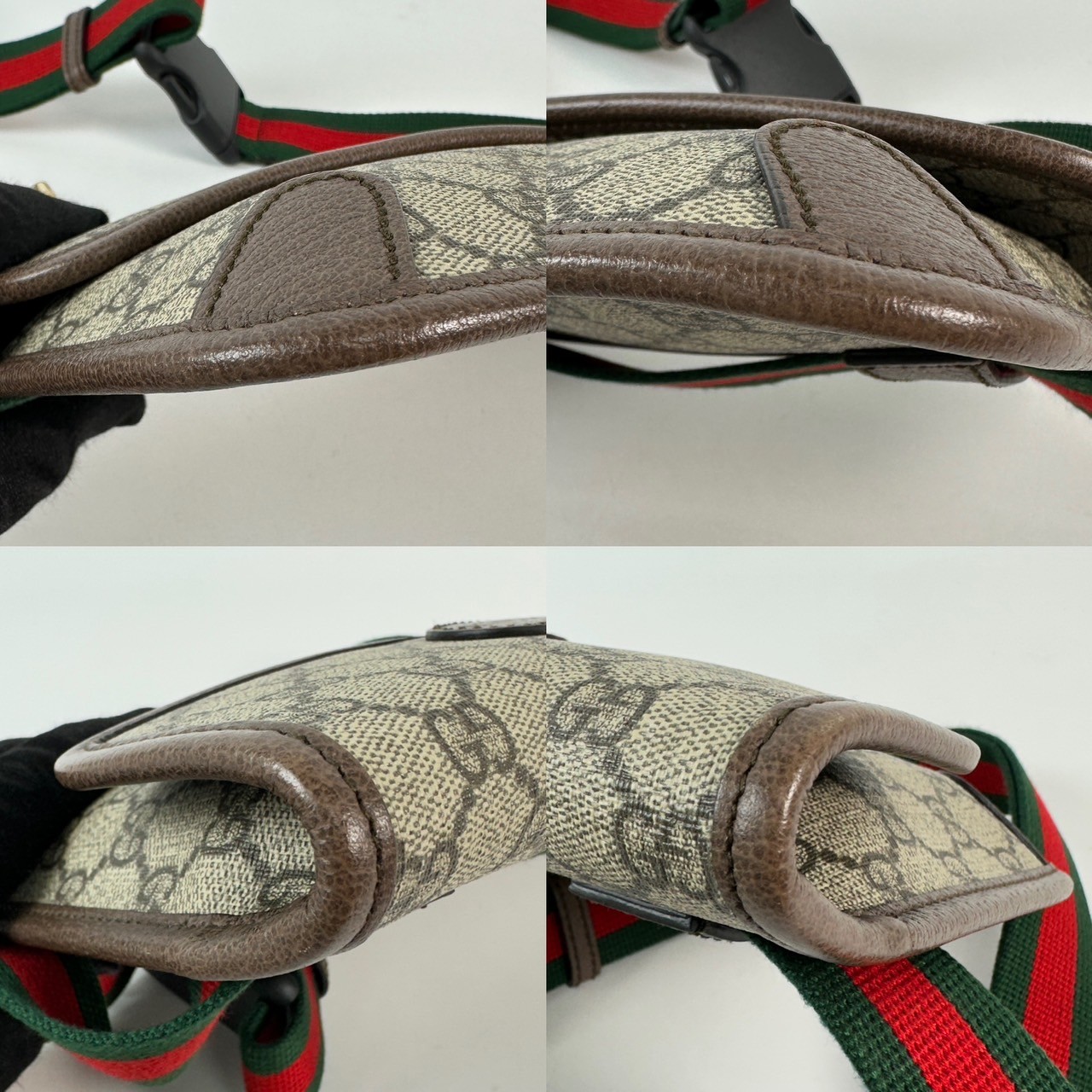 古馳 GUCCI Neo Vintage GG Supreme 腰包 493930 GG腰包 防塵袋