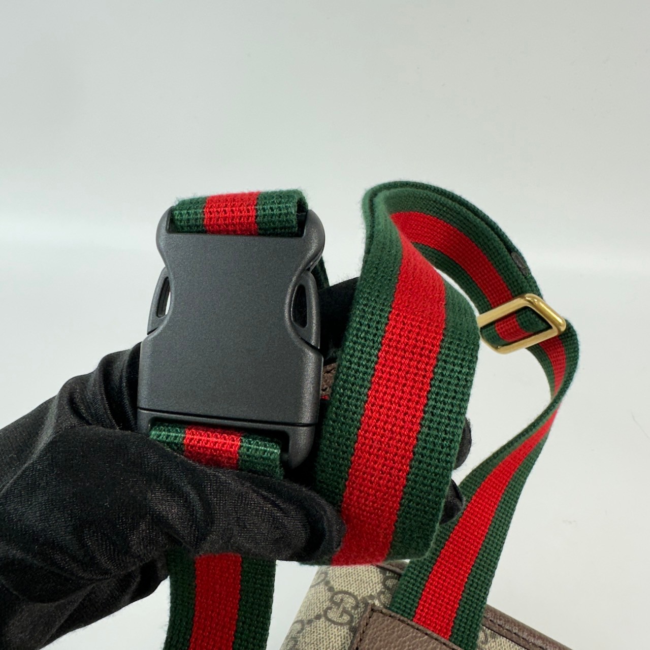 古馳 GUCCI Neo Vintage GG Supreme 腰包 493930 GG腰包 防塵袋