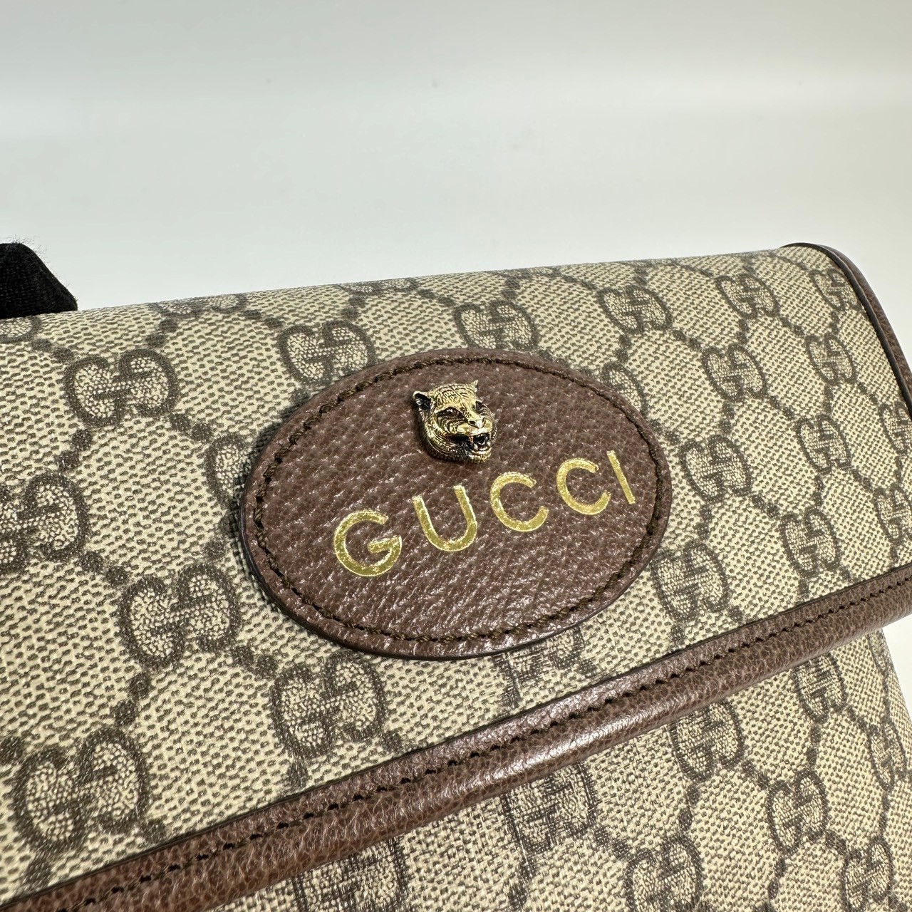 古馳 GUCCI Neo Vintage GG Supreme 腰包 493930 GG腰包 防塵袋