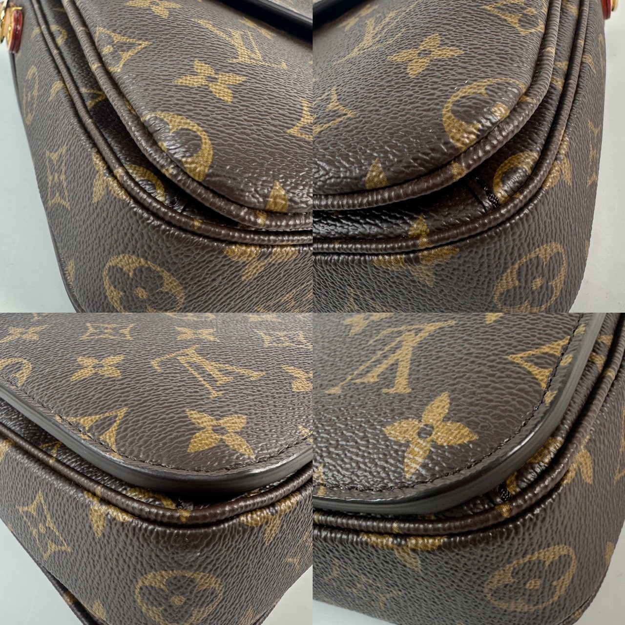 路易威登 LOUIS VUITTON Pochette Métis 老花 手提 肩背郵差包 M44875 晶片款  原廠盒子/防塵袋/購買證明