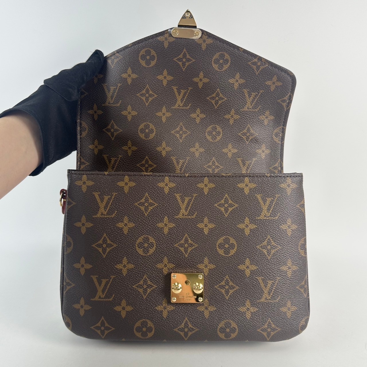 路易威登 LOUIS VUITTON Pochette Métis 老花 手提 肩背郵差包 M44875 晶片款  原廠盒子/防塵袋/購買證明