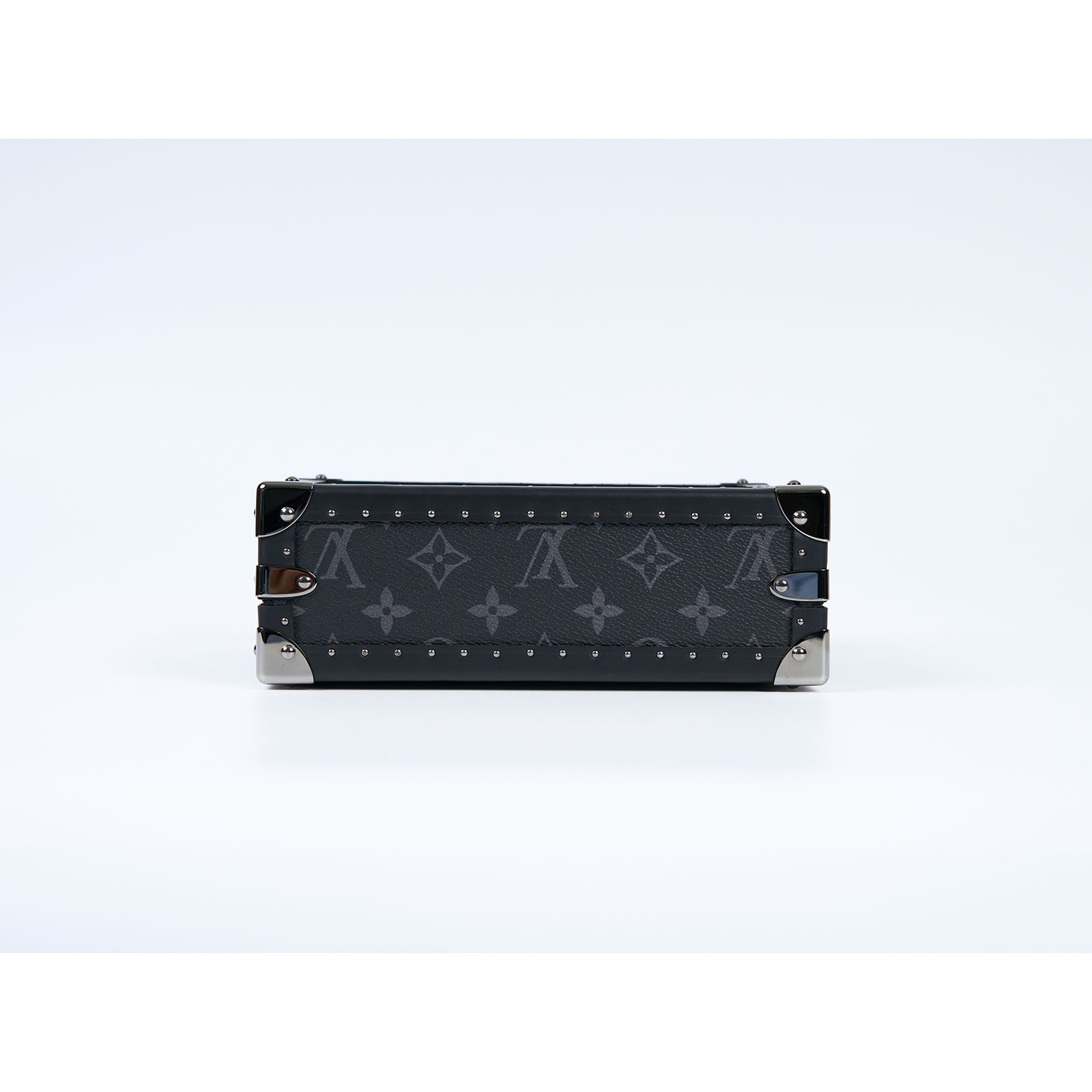 路易威登 LOUIS VUITTON Clutch Box 斜背 硬殼包 硬盒箱 黑灰色 M20101 黑原花CLUTCH BOX硬殼包 防塵袋/背帶