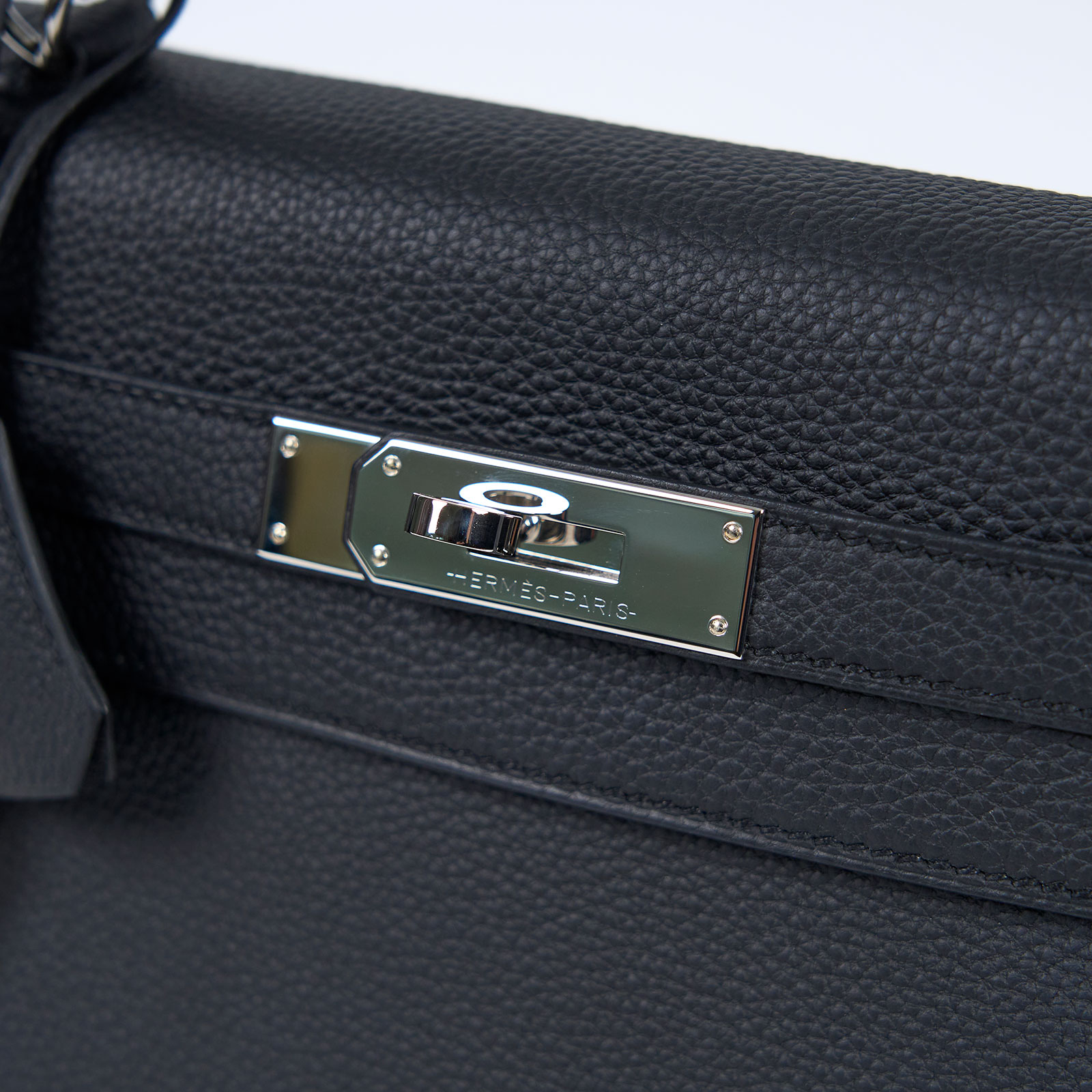 愛馬仕 Hermès Kelly Bag 凱莉包 28 KL28 W刻 黑 KELLY28 內縫 原廠盒子/防塵袋 /鎖組