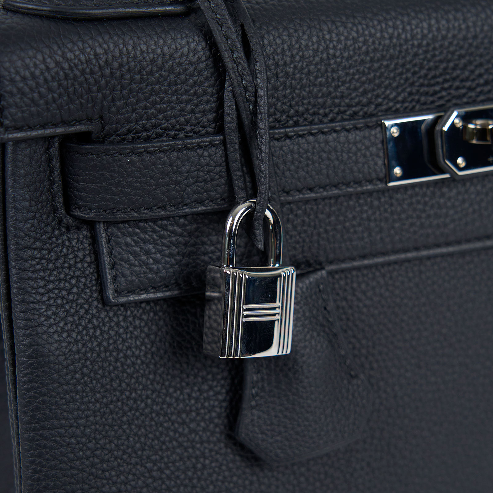 愛馬仕 Hermès Kelly Bag 凱莉包 28 KL28 W刻 黑 KELLY28 內縫 原廠盒子/防塵袋 /鎖組