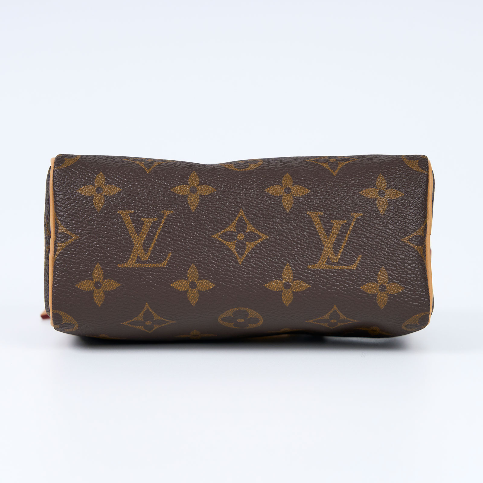 路易威登 LOUIS VUITTON Nano Speedy 原花 手提 肩背包 M81085 原花NANO SPEEDY 原廠盒子/防塵袋