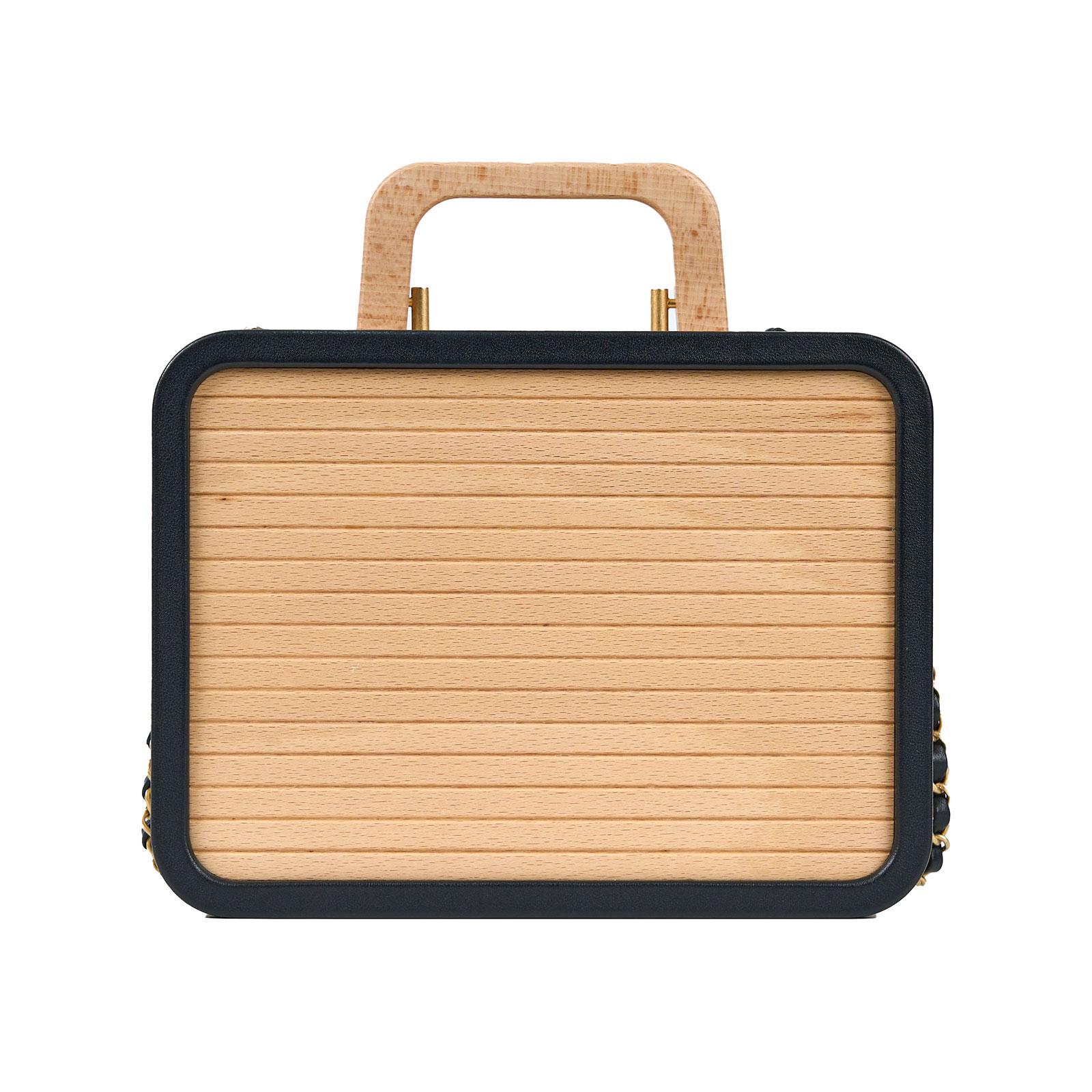 香奈兒 CHANEL Vanity Case 化妝箱 AS2927 晶片款 WOOD VANITY化妝箱 原廠盒子/防塵袋