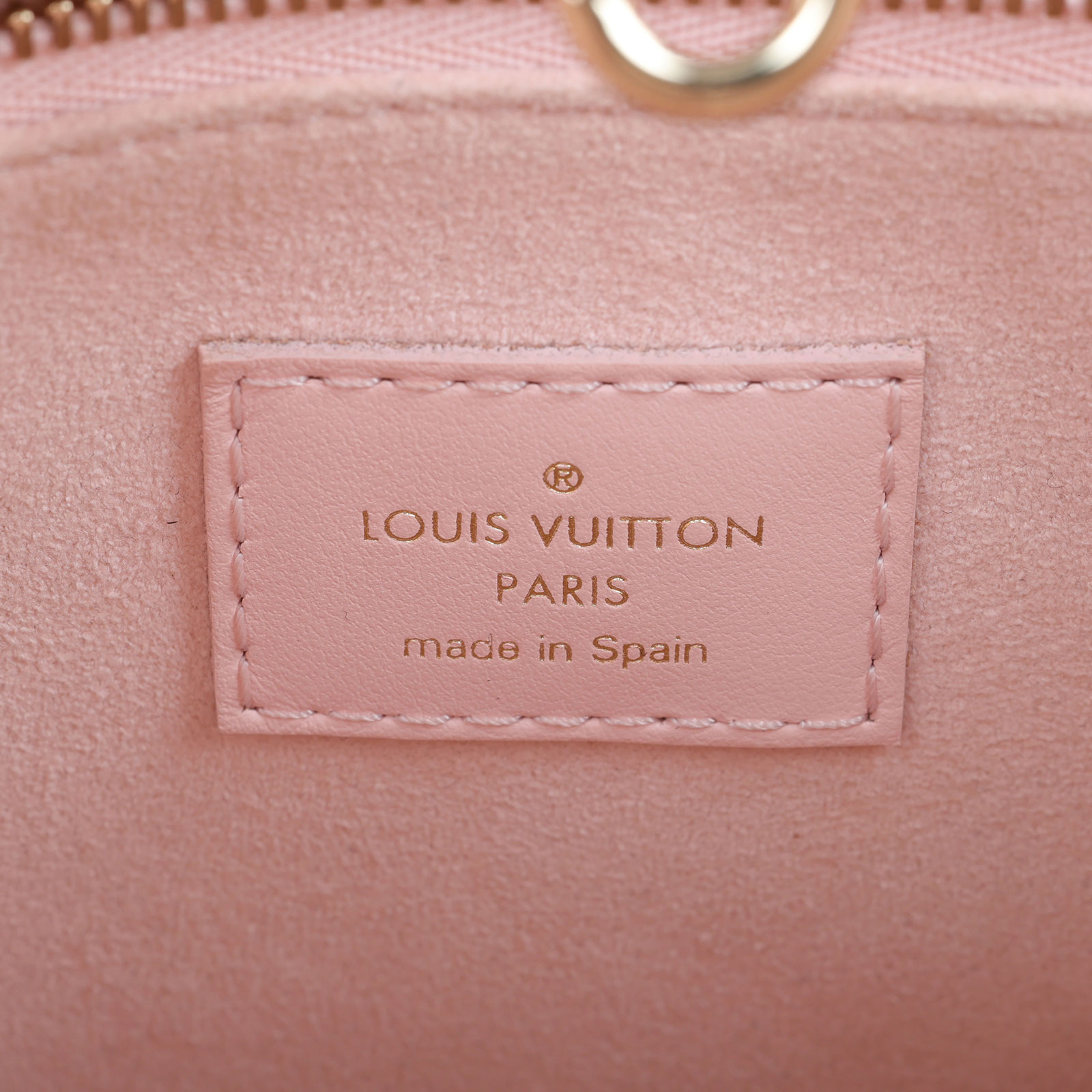路易威登 LOUIS VUITTON OnTheGo PM 肩背 托特包 粉紅色 M47135 晶片款 粉原花ONTHEGO PM 原廠盒子/防塵袋