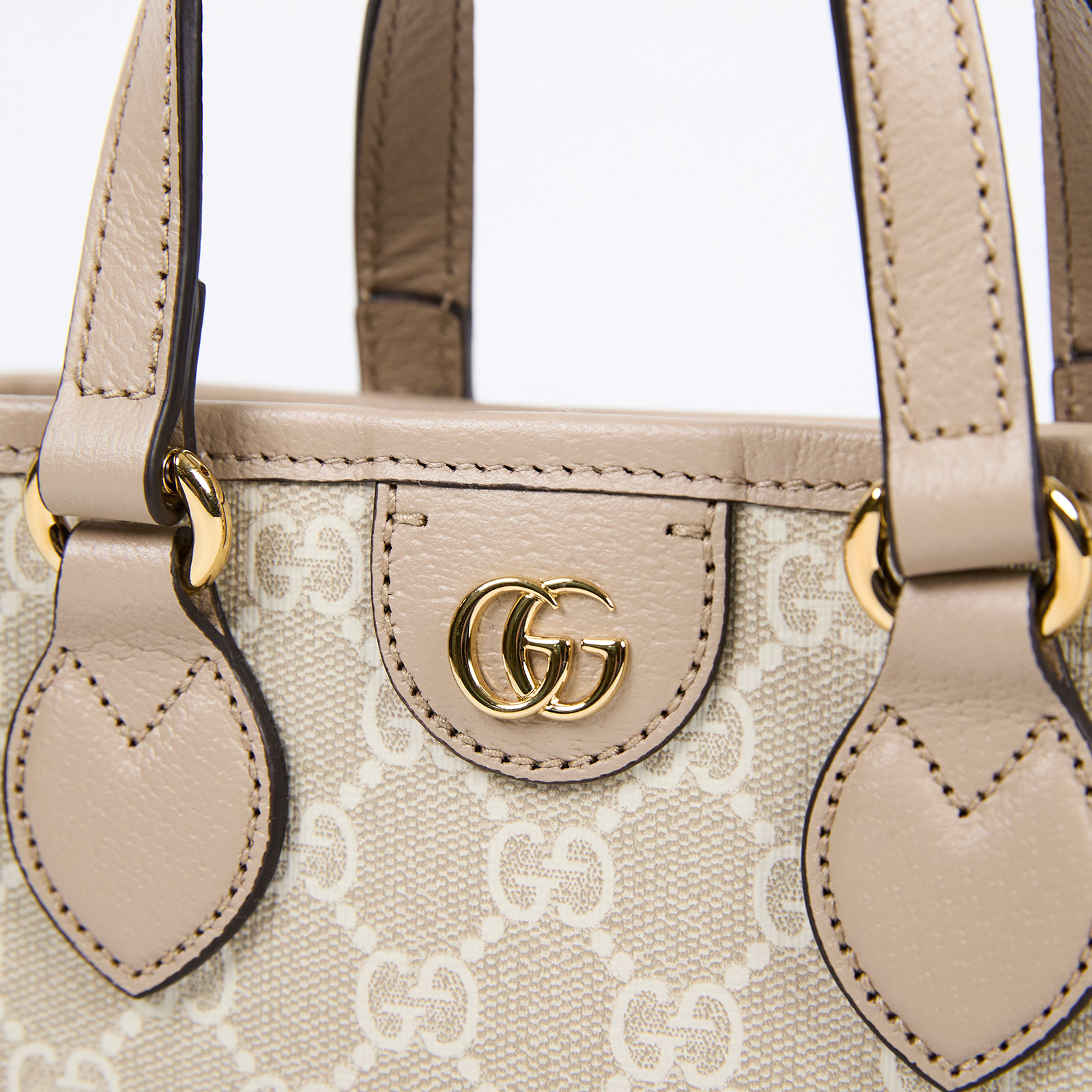 古馳 GUCCI Ophidia 迷你 手提袋 811716 米白OPHIDIA迷你手提袋 原廠盒子/防塵袋