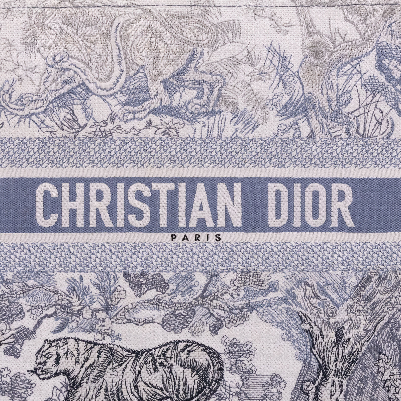 迪奧 CHRISTIAN DIOR Book Tote 中型 托特包 Toile de Jouy M1296ZTDT  防塵袋/保證卡