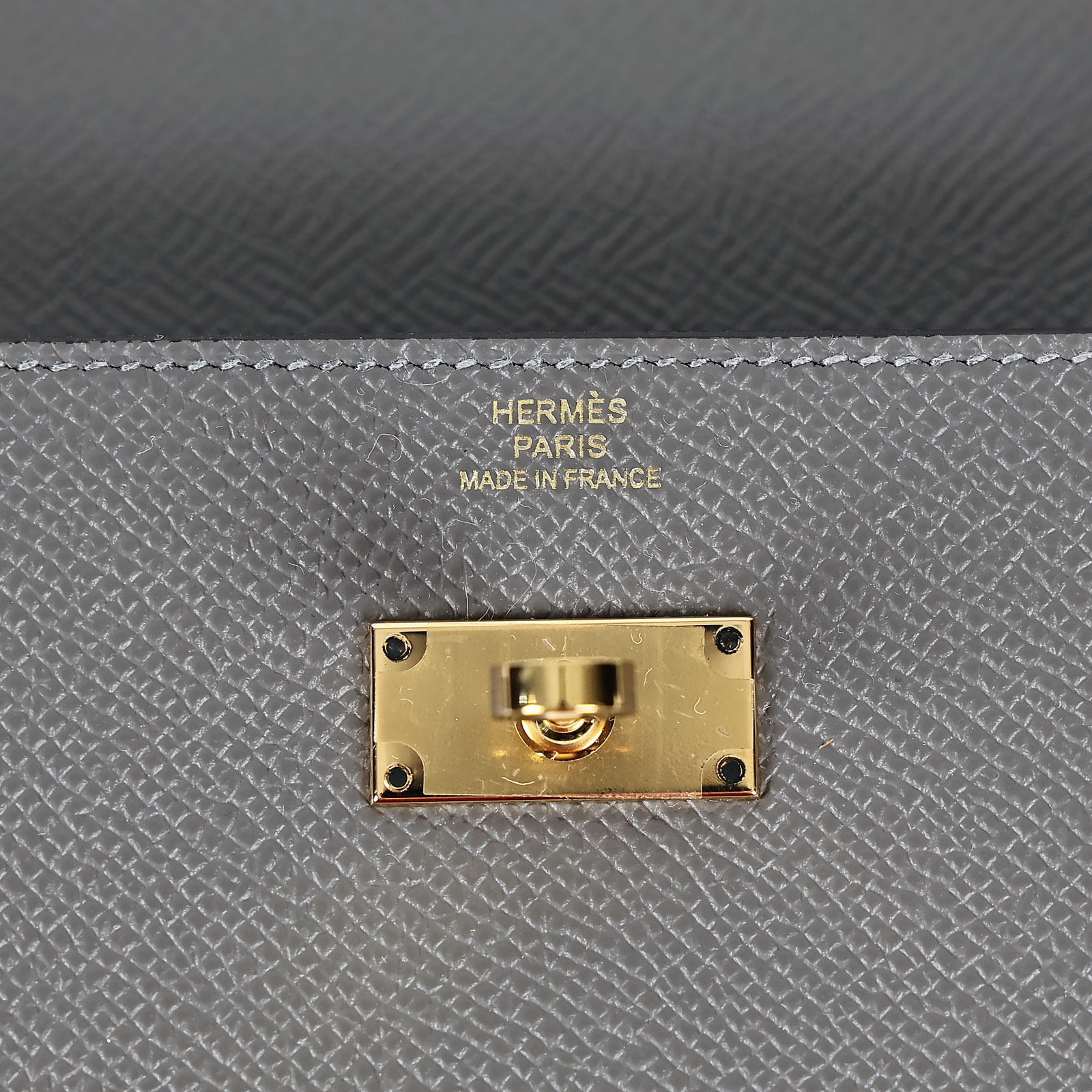 愛馬仕 Hermès Kelly to go 長夾肩背包 KLG U刻 灰KELLY TO GO 原廠盒子