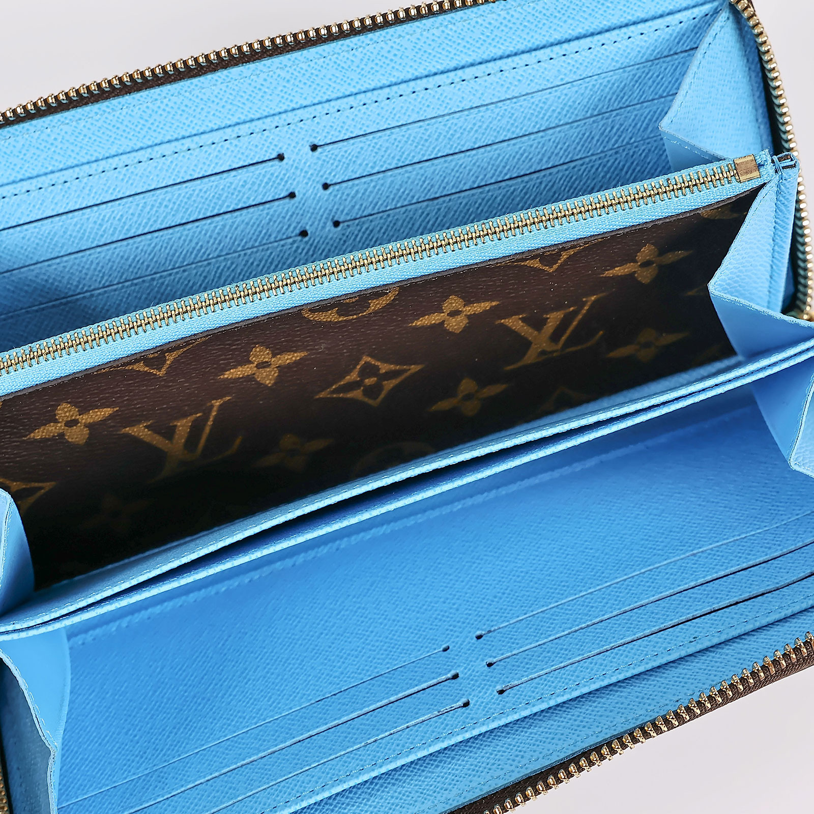 路易威登 LOUIS VUITTON 錢包 富士山 塗鴉 拉鍊 長夾 M81630 晶片款 原花Vivienne富士山拉鍊夾 原廠盒子/防塵袋