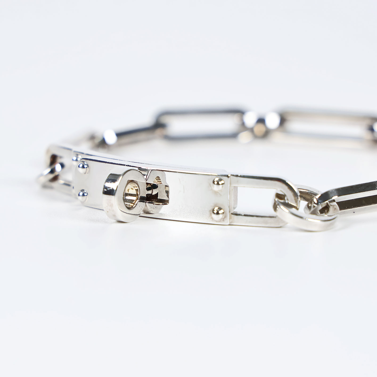 愛馬仕 Hermès Kelly Chaine手鍊 KLCHAINE18 22S262760/ / #18 925 KELLY CHAIN 手鍊 無附屬品