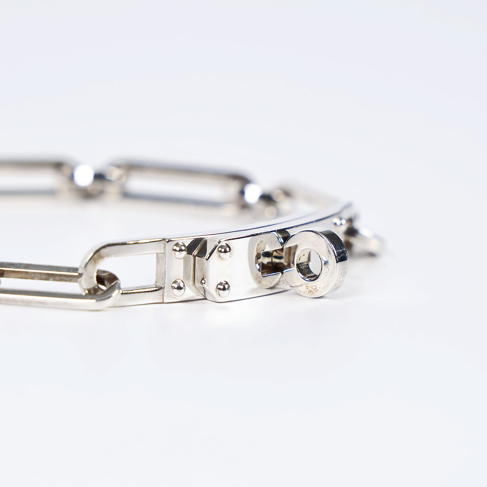 愛馬仕 Hermès Kelly Chaine手鍊 KLCHAINE18 22S262760/ / #18 925 KELLY CHAIN 手鍊 無附屬品