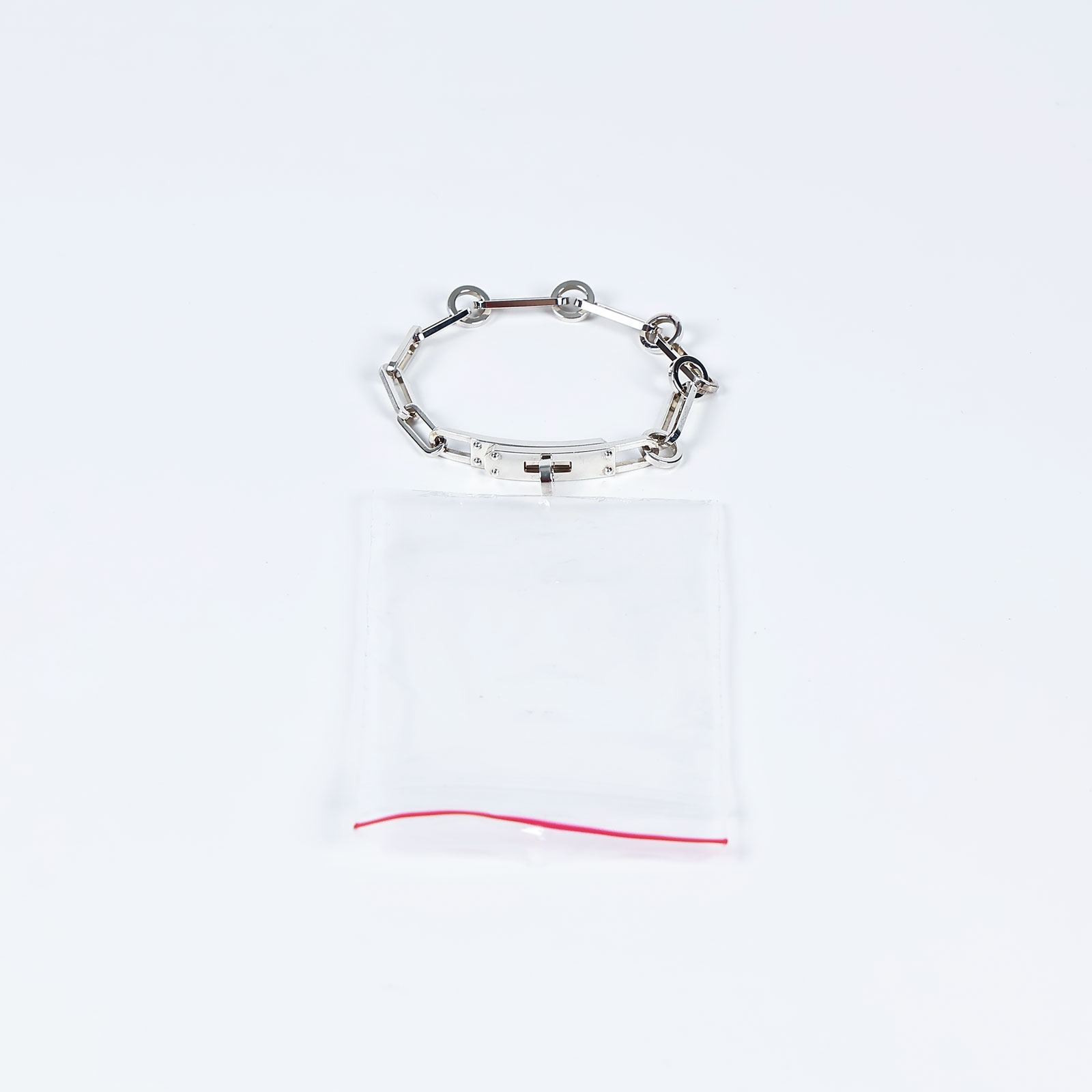 愛馬仕 Hermès Kelly Chaine手鍊 KLCHAINE18 22S262760/ / #18 925 KELLY CHAIN 手鍊 無附屬品
