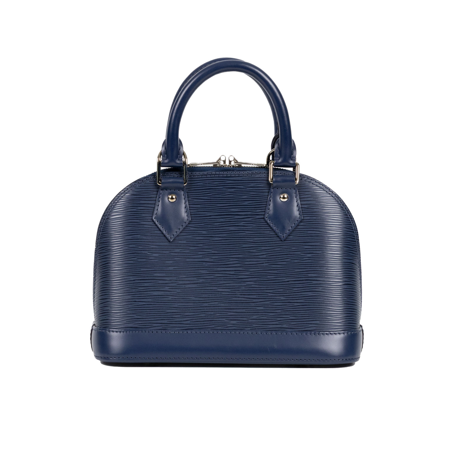 路易威登 LOUIS VUITTON Alma BB 手提包 M40855 藍EPI ALMA BB 防塵袋/鎖組