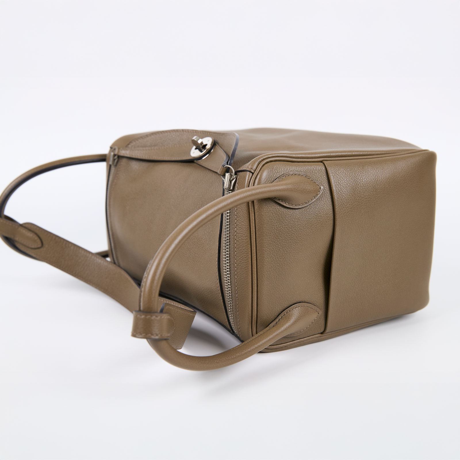 愛馬仕 Hermès Lindy 琳迪包 30 LD30 X刻 駝色LINDY30 原廠盒子/防塵袋