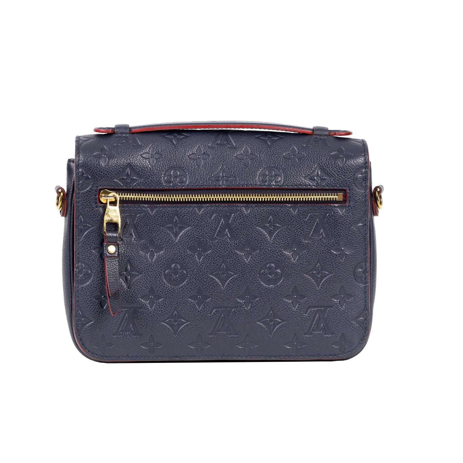 路易威登 LOUIS VUITTON Pochette Metis 金釦 郵差包  M44071 深藍POCHETTE MÉTIS郵差包 原廠盒子/ 購買證明