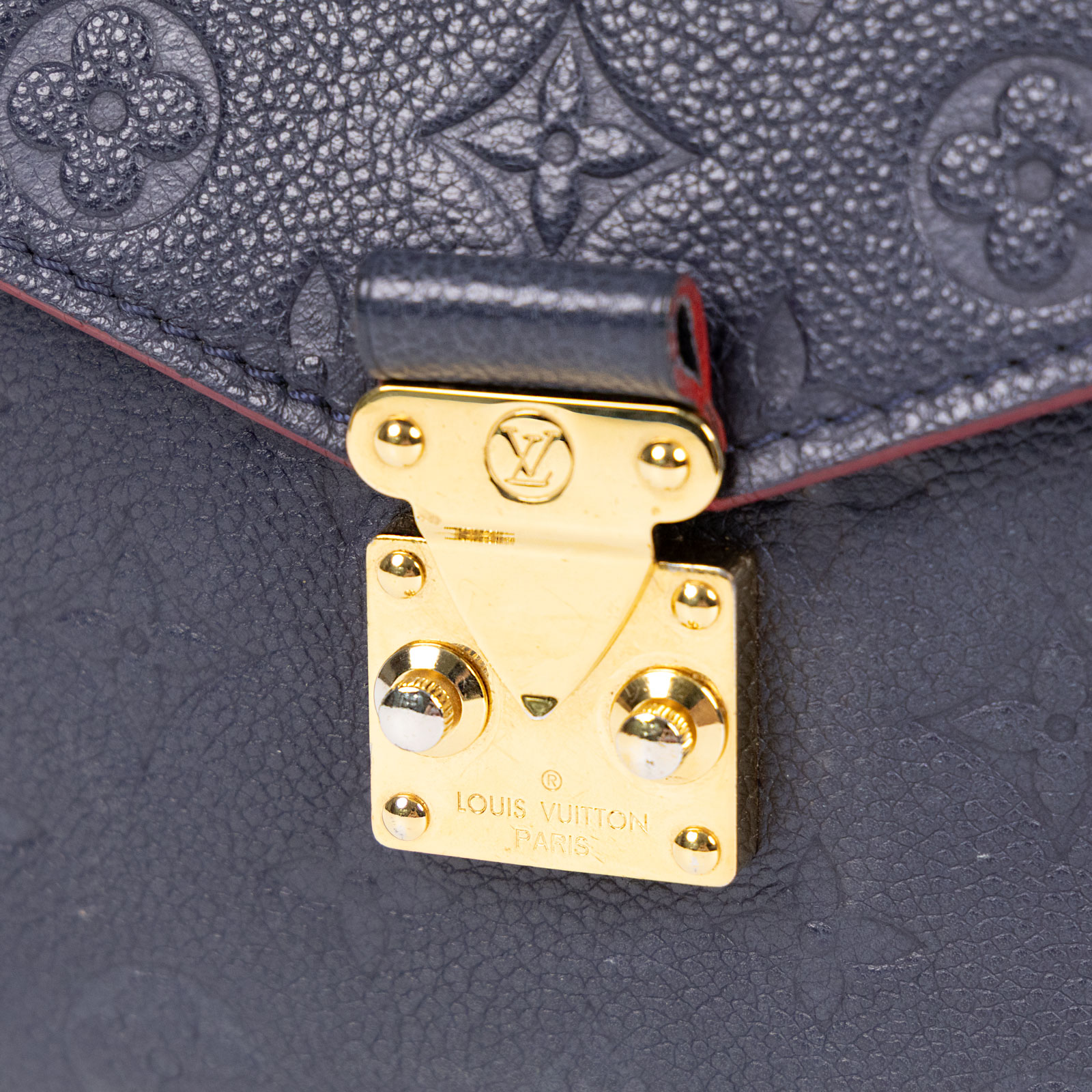 路易威登 LOUIS VUITTON Pochette Metis 金釦 郵差包  M44071 深藍POCHETTE MÉTIS郵差包 原廠盒子/ 購買證明