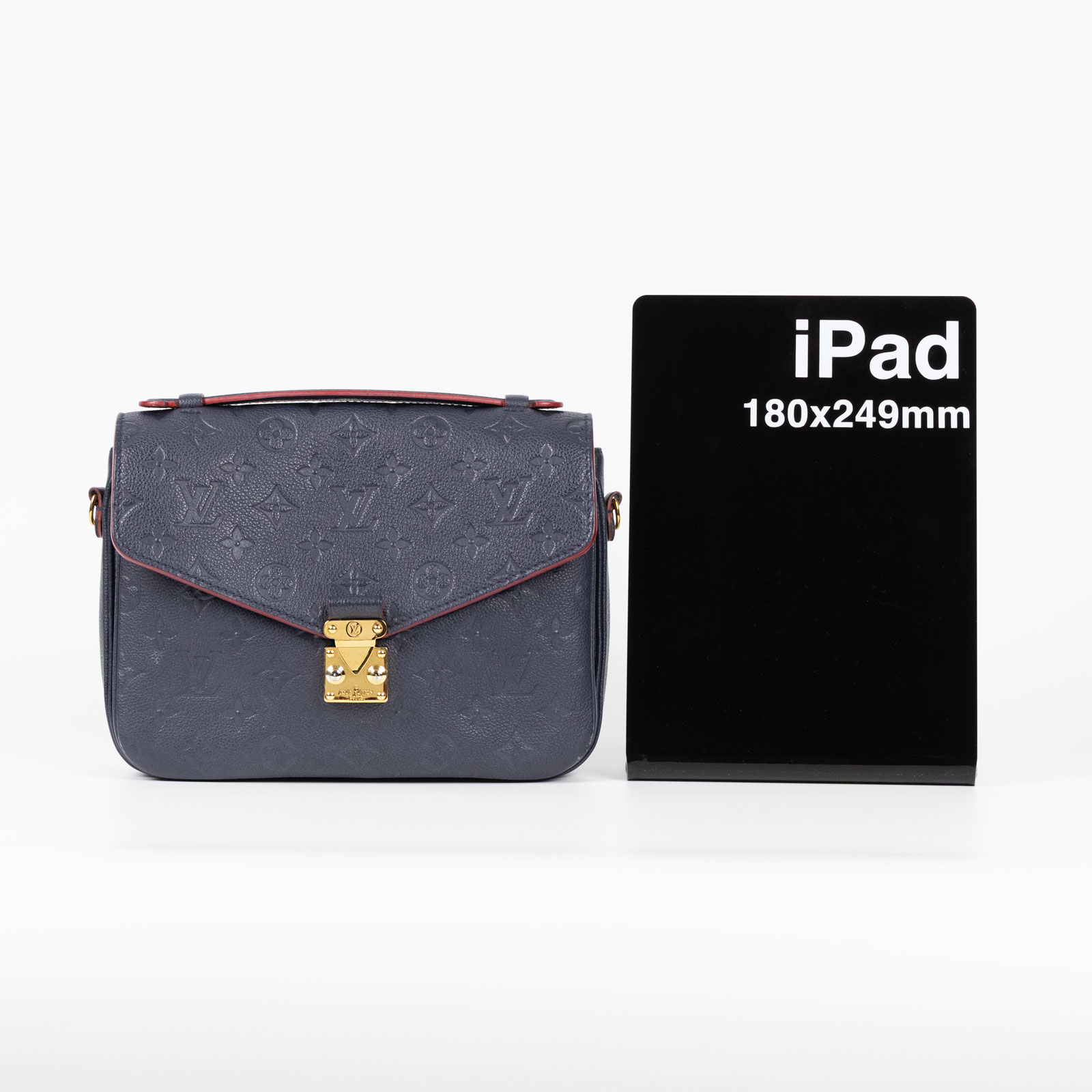 路易威登 LOUIS VUITTON Pochette Metis 金釦 郵差包  M44071 深藍POCHETTE MÉTIS郵差包 原廠盒子/ 購買證明