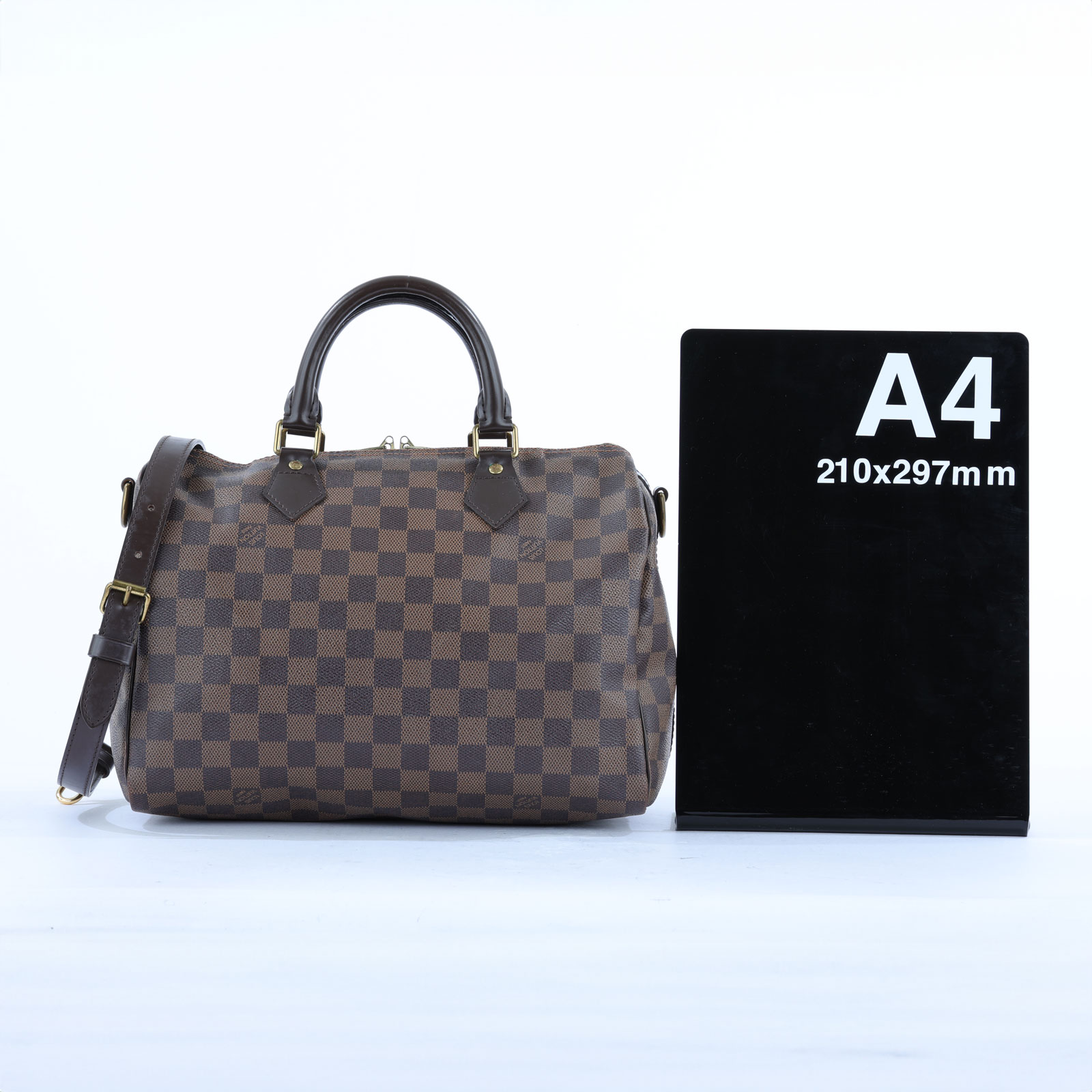 路易威登 LOUIS VUITTON Speedy 30 手提波士頓包 棕棋盤格 N41183 棋盤 SPEEDY 30 背帶款 鎖組