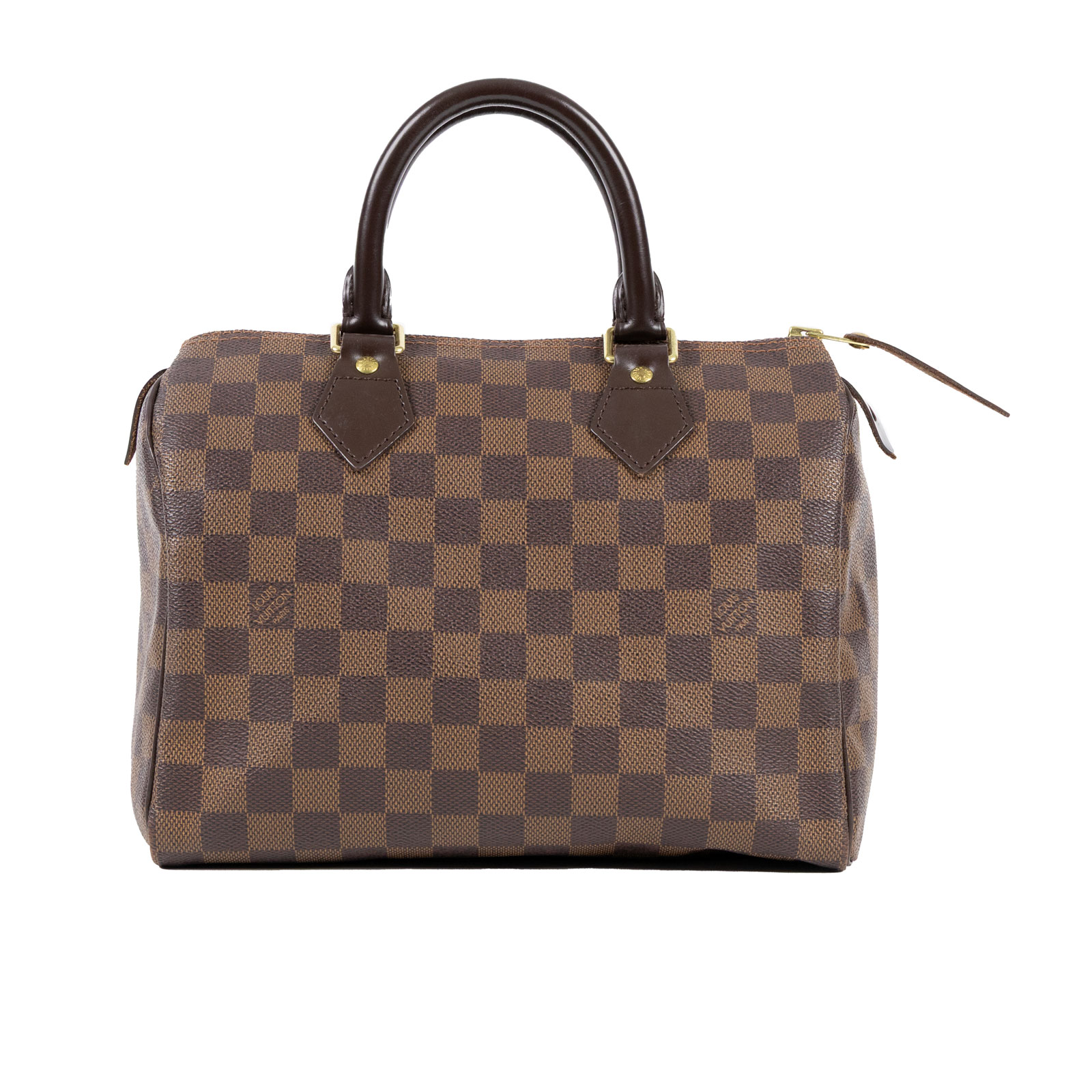 路易威登 LOUIS VUITTON Speedy 25 手提波士頓包 棕棋盤格 N41532 棋盤SPEEDY25 舊版 防塵袋/購買證明
