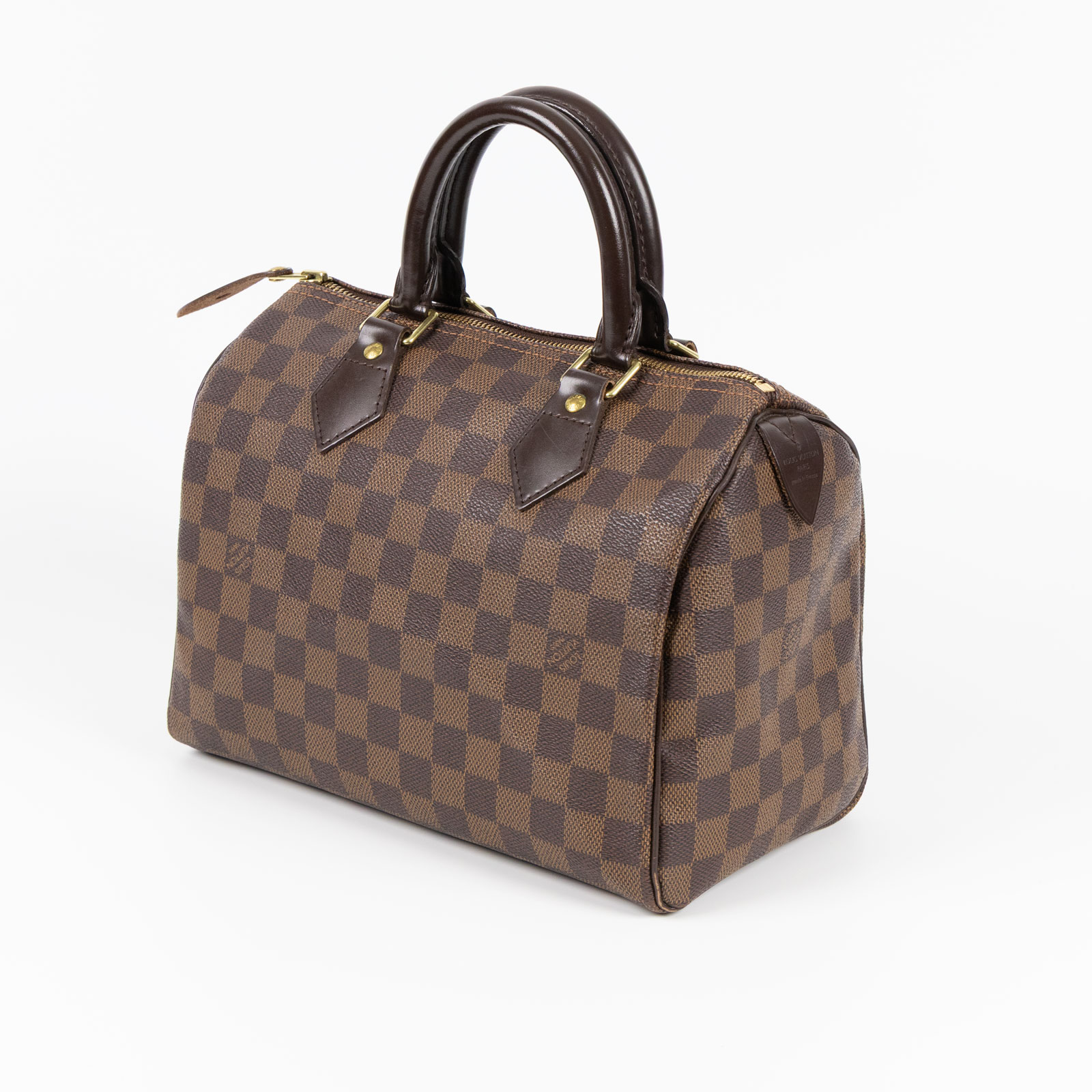 路易威登 LOUIS VUITTON Speedy 25 手提波士頓包 棕棋盤格 N41532 棋盤SPEEDY25 舊版 防塵袋/購買證明