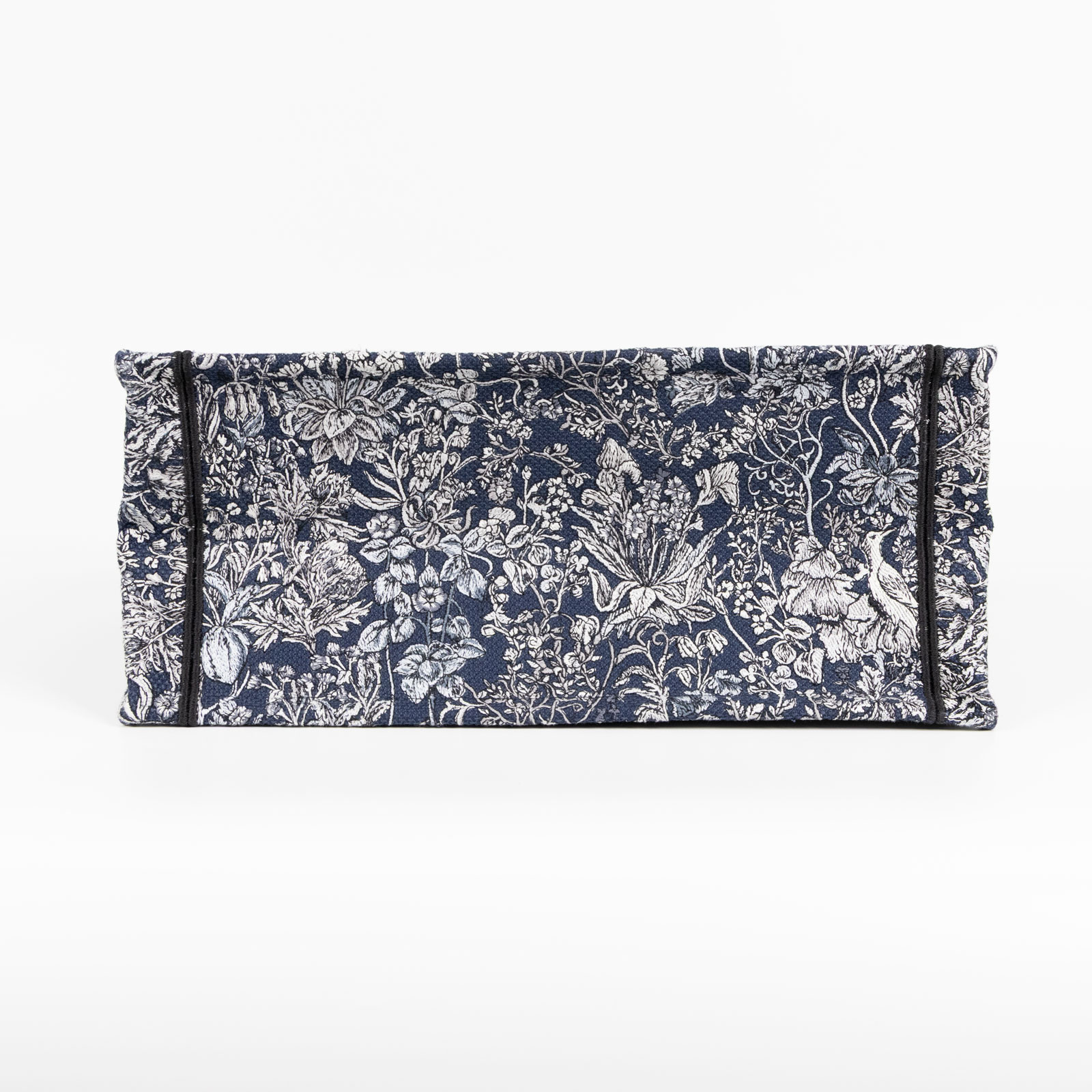 迪奧 CHRISTIAN DIOR Book Tote 中型 托特包 米色 藍色 M1296ZEDO  原廠盒子/防塵袋/保證卡/購買證明影本