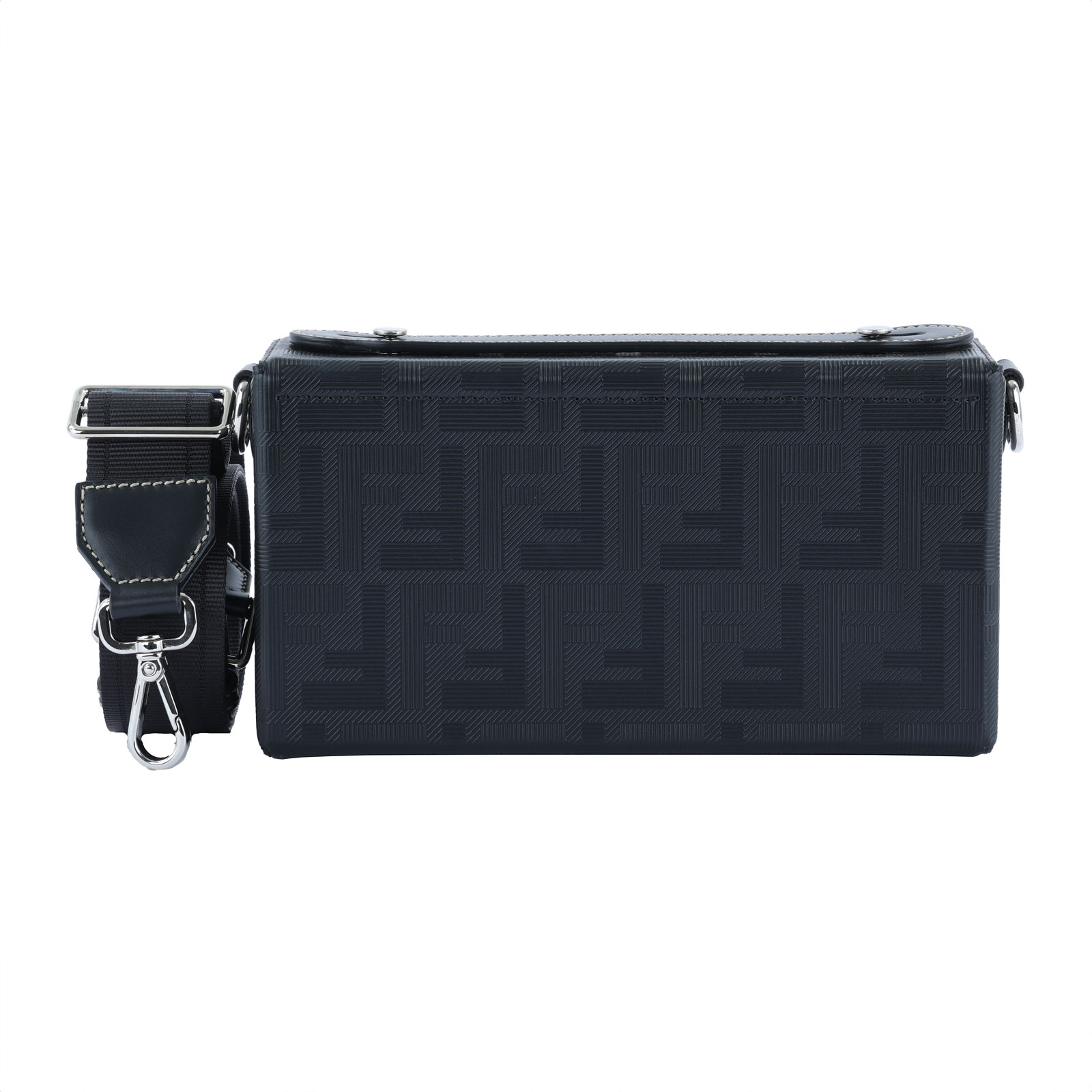 芬迪 FENDI Baguette Soft Trunk 肩背 手提包 7VA565AJF4F 黑SOFT TRUNK BAGUETT 防塵袋