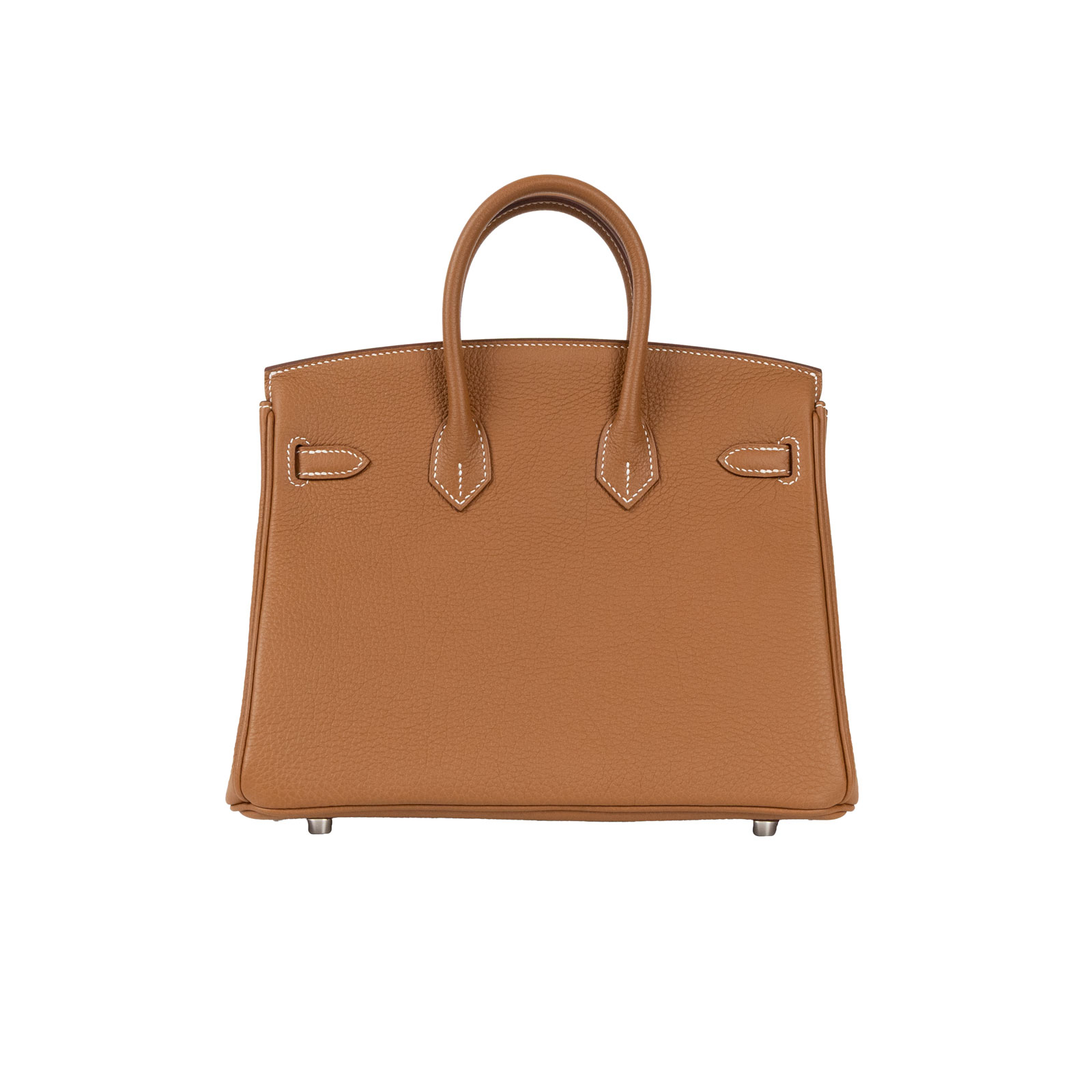 愛馬仕 Hermès Birkin Bag 柏金包 25 BK25 W刻 GOLD/TOGO 金棕銀釦BIRKIN25 原廠盒子/防塵袋/購買證明