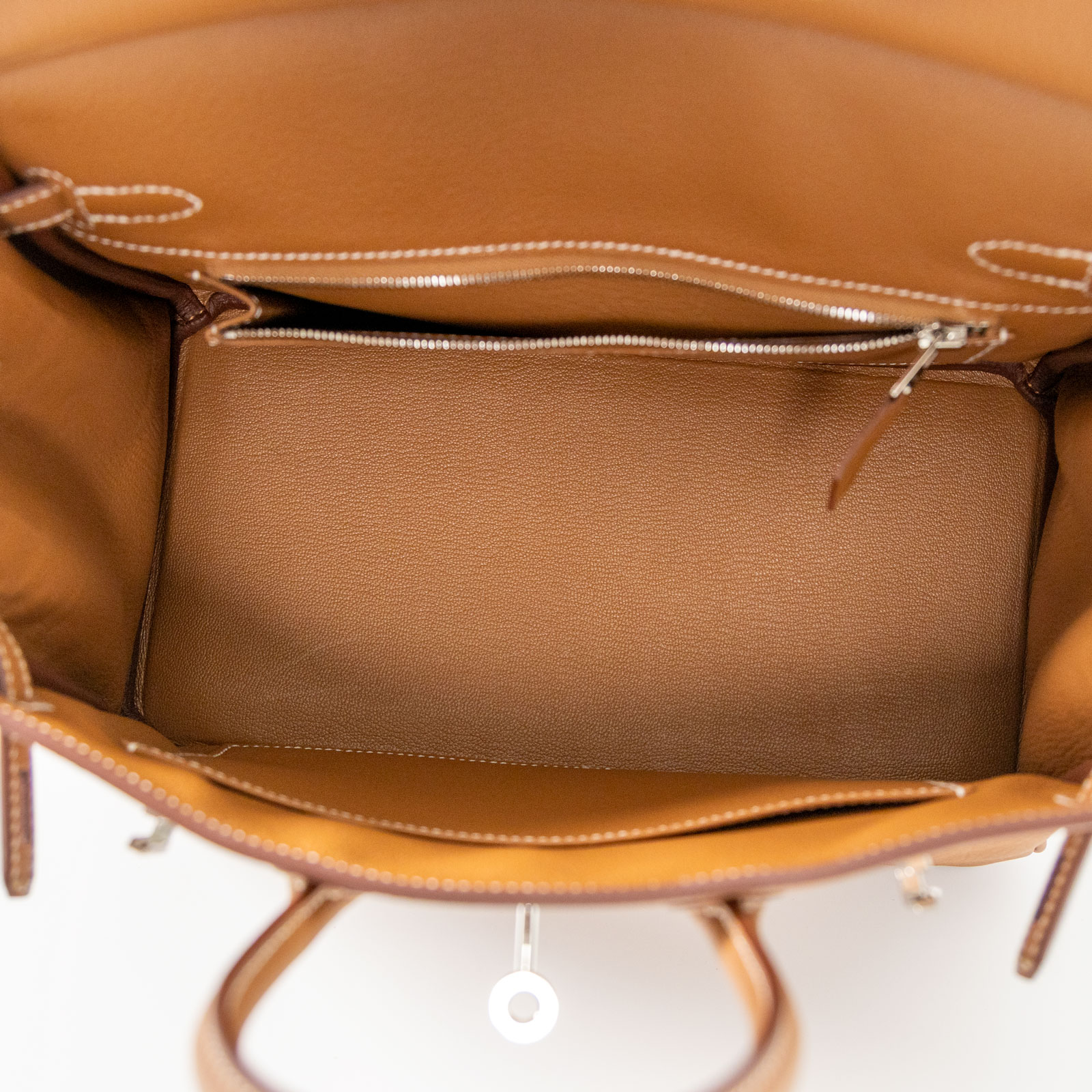 愛馬仕 Hermès Birkin Bag 柏金包 25 BK25 W刻 GOLD/TOGO 金棕銀釦BIRKIN25 原廠盒子/防塵袋/購買證明