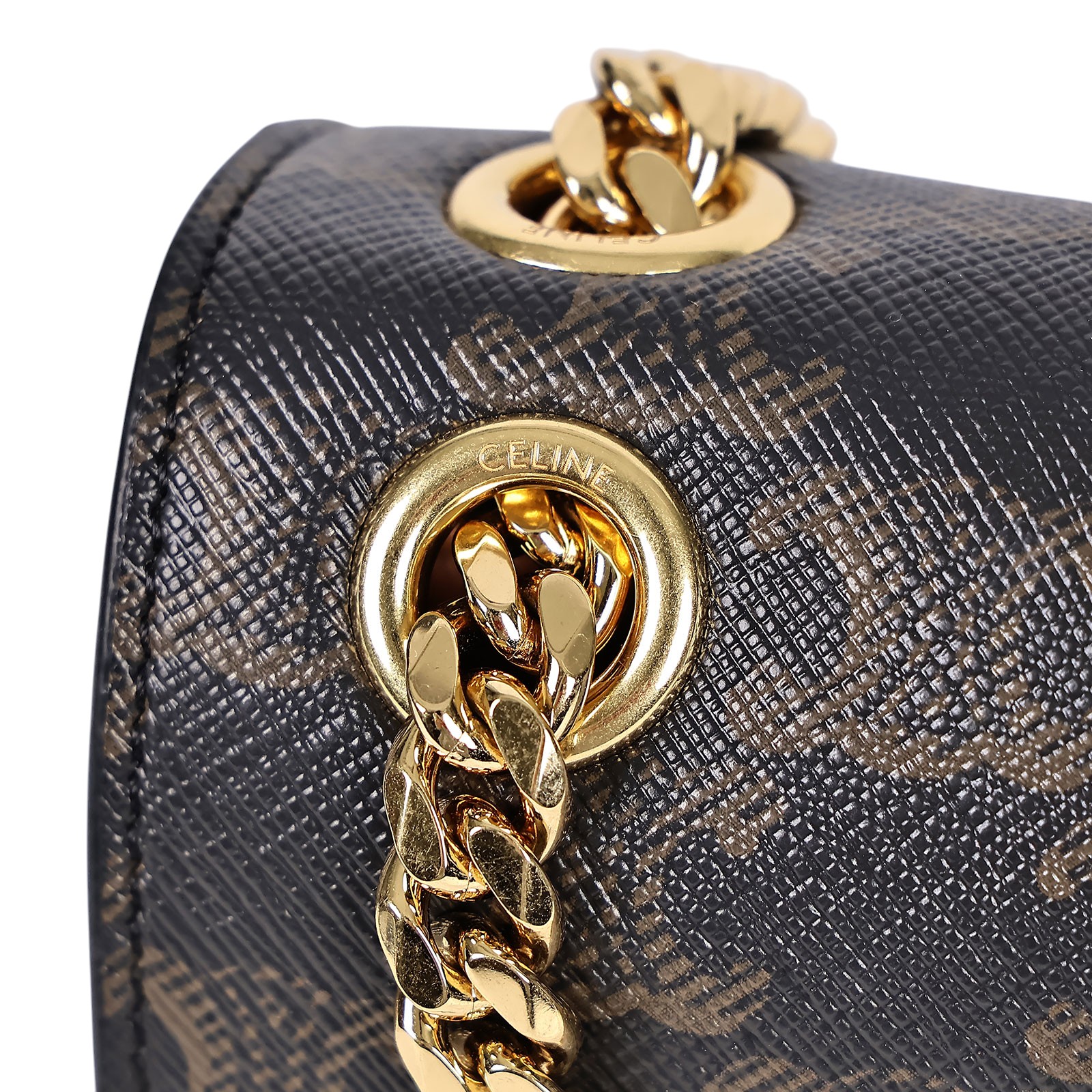 思琳 CELINE Triomphe 帆布 Teen Victoire 手袋 116592FRH TEEN CELINE VICTOIRE 購買證明