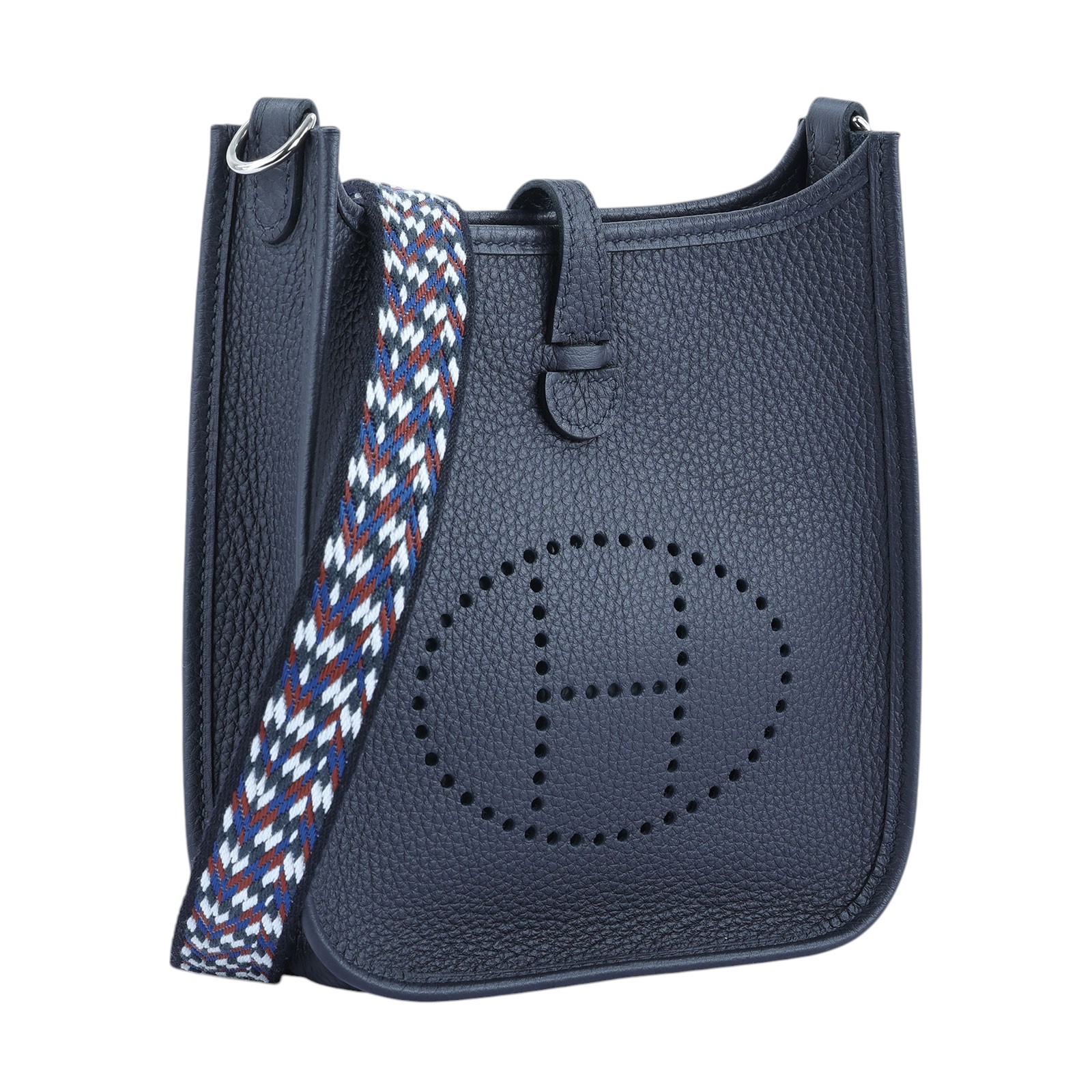 愛馬仕 Hermès Evelyne Bag Mini 伊芙琳包 Evelyne 16 EV16 B刻 黑MINI EVELYNE 防塵袋/原廠盒子