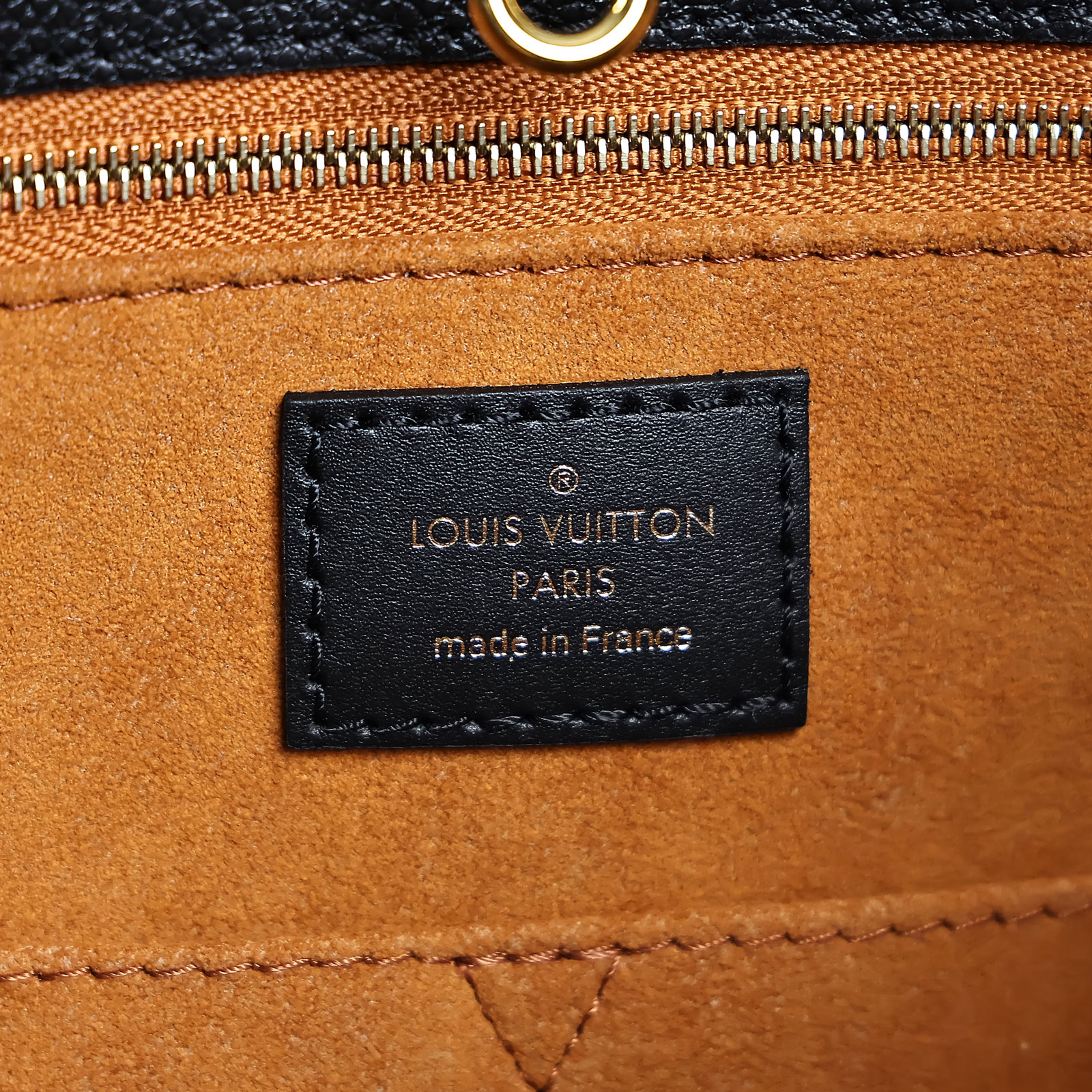 路易威登 LOUIS VUITTON OnTheGo MM 黑色 壓花 手提 肩背包 M45595 晶片款 黑ON THE GO MM 無附屬品