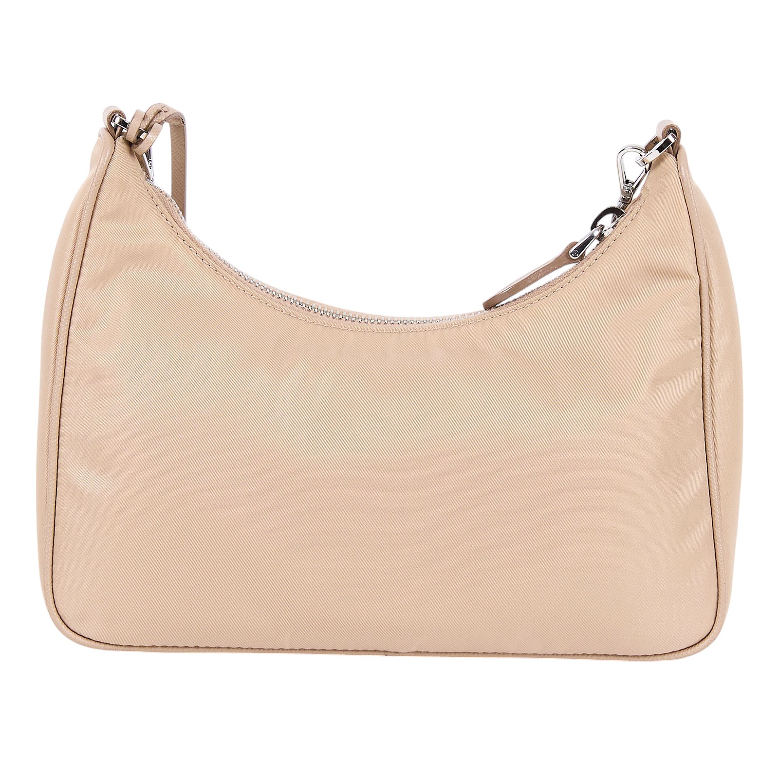 普拉達 PRADA Re-Edition 2005 Re-Nylon 手袋 1BH204_R064 奶茶尼龍三合一 防塵袋