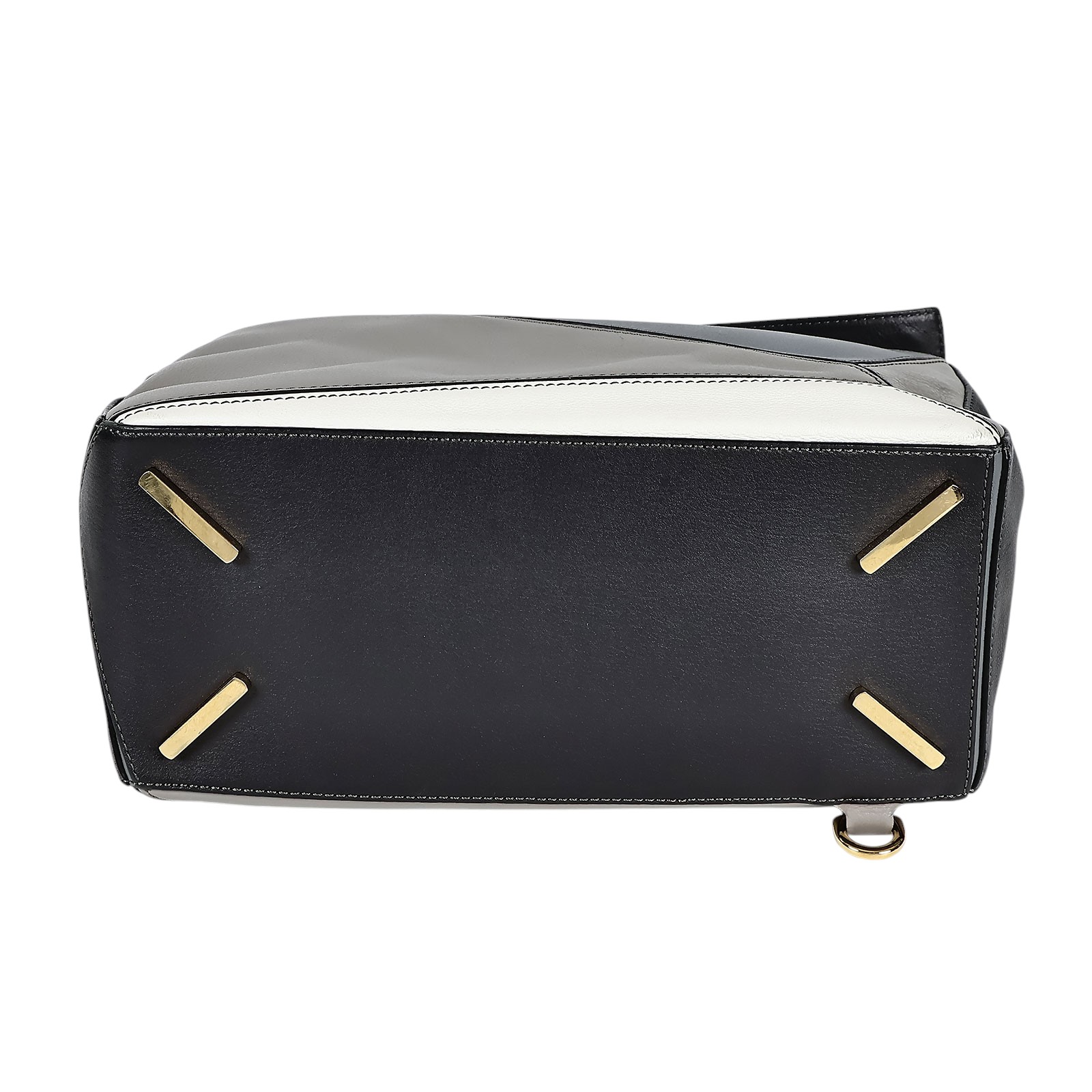 羅意威 LOEWE Medium Puzzle bag 中型 手提 斜背 肩背包  藍灰拚色 PUZZLE MEDIUM 防塵袋