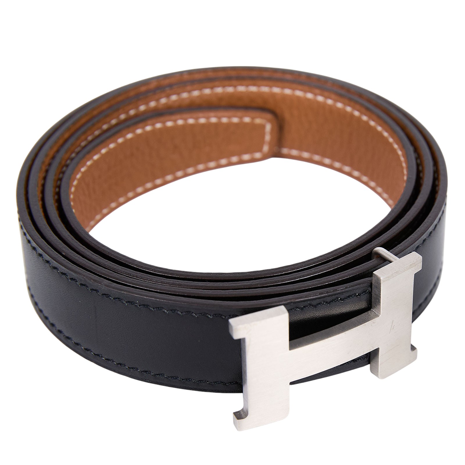 愛馬仕Hermes Constance 皮帶扣雙面皮腰帶CONSTANCEB90 口M / #90 雙色皮帶原廠盒子/防塵袋二手精品-  BRAND楓月官方購物網站